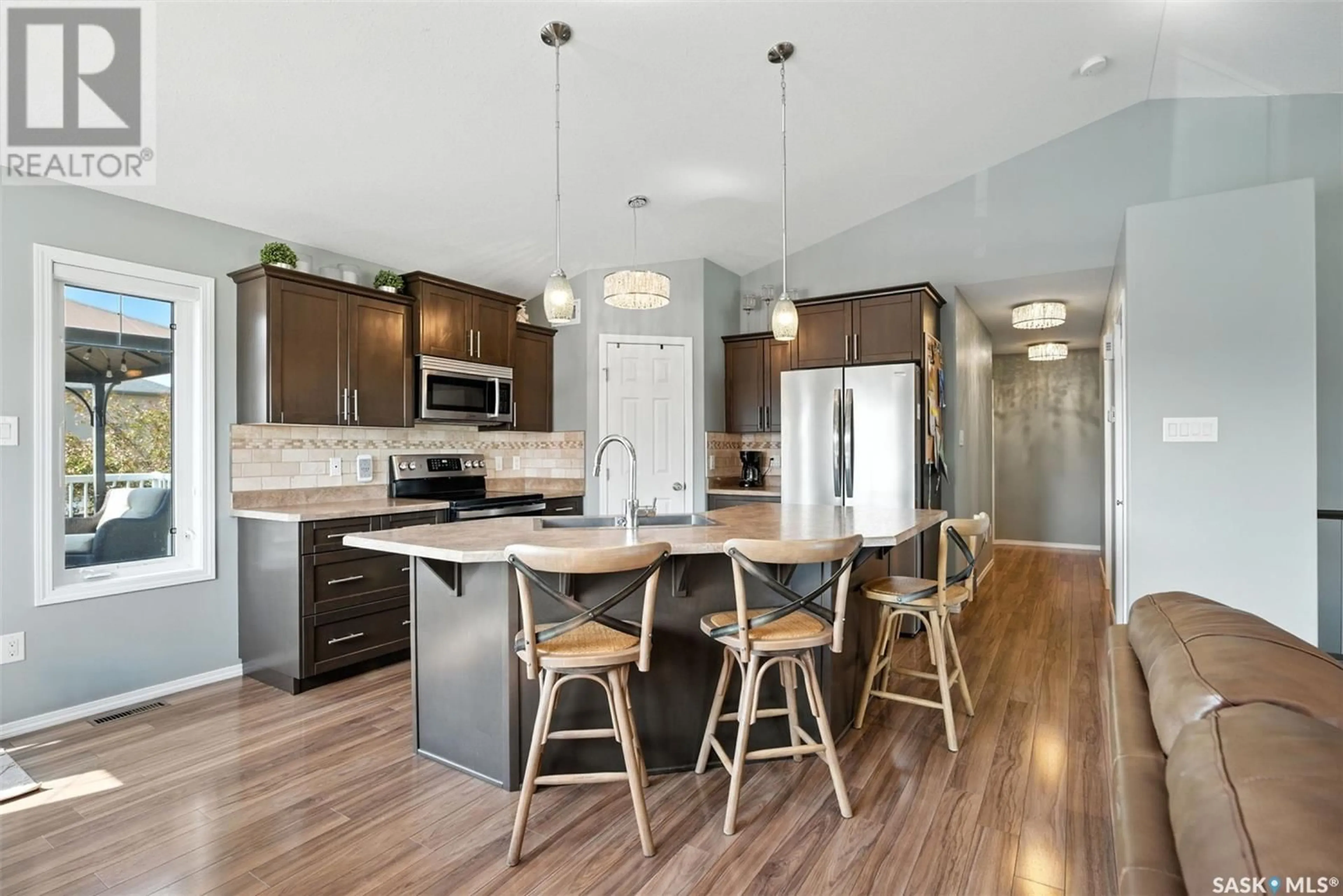 Open concept kitchen, unknown for 201 MIZE COURT, Warman Saskatchewan S0K4S1