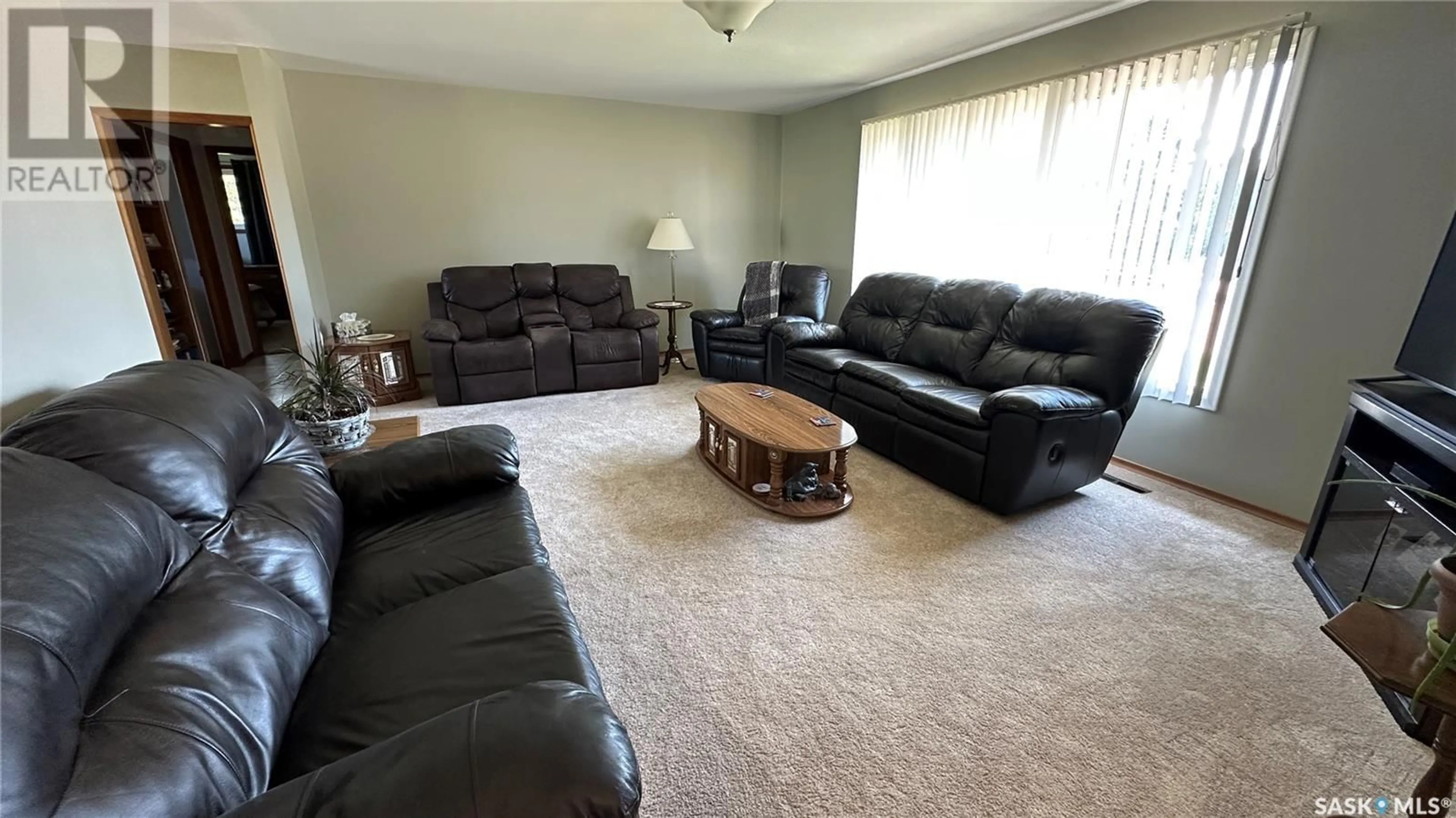 Living room with furniture, unknown for 1118 109TH AVENUE, Tisdale Saskatchewan S0E1T0