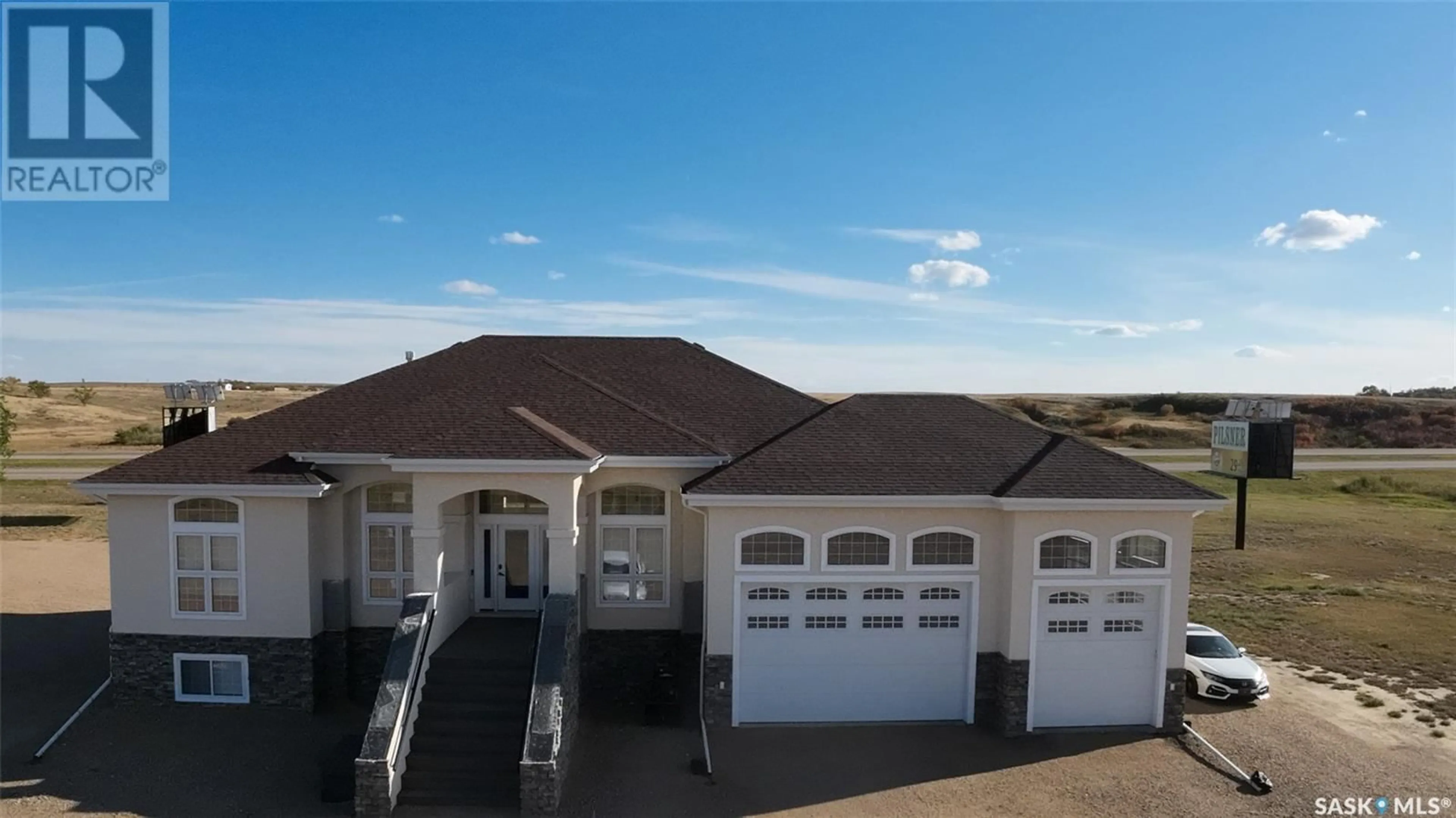 Home with vinyl exterior material, building for NATALIE ACRES, Waldeck Saskatchewan S0H4J0
