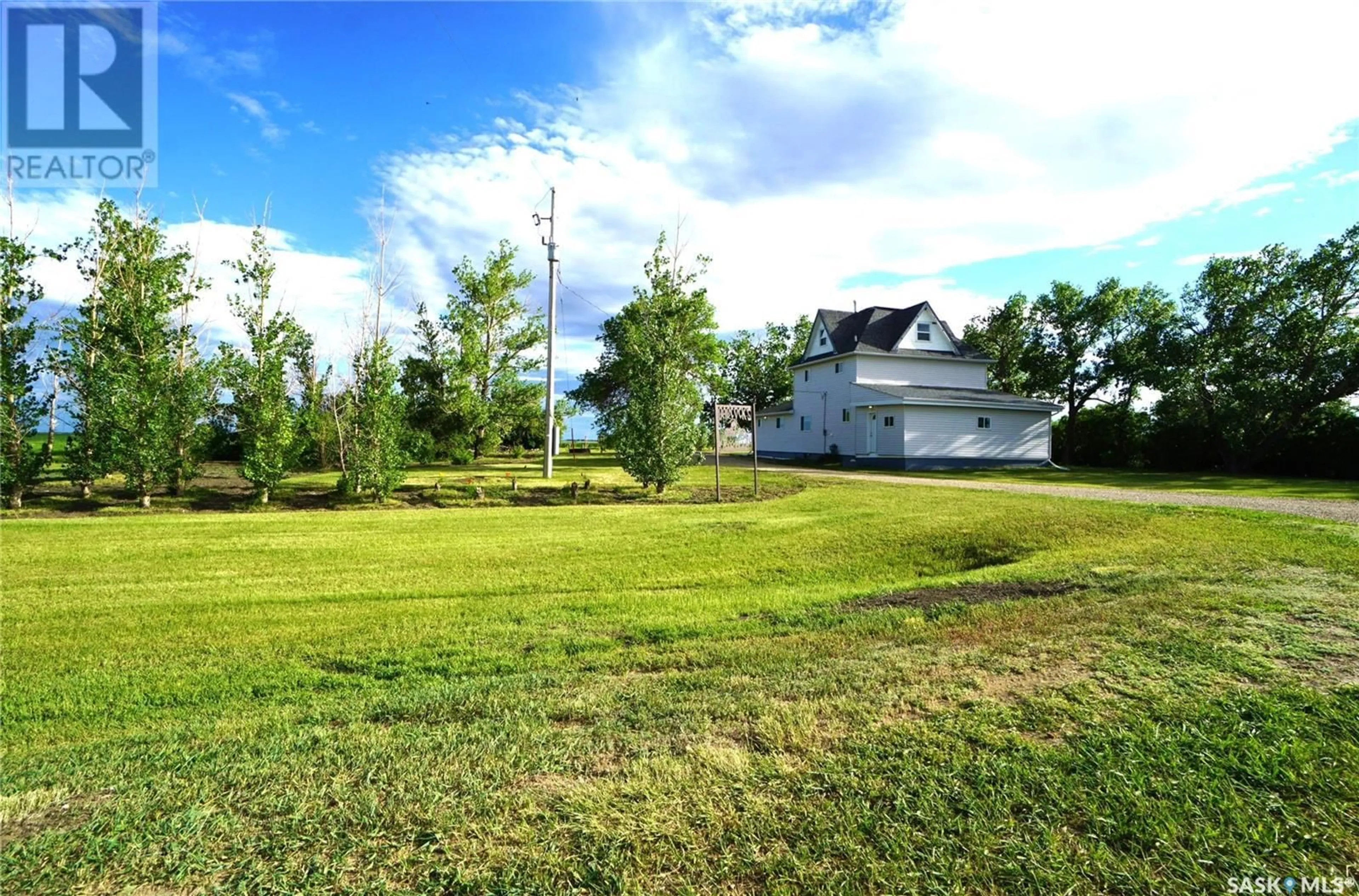 A pic from outside/outdoor area/front of a property/back of a property/a pic from drone, unknown for MILESTONE ACREAGE, Caledonia Rm No. 99 Saskatchewan S0G3L0