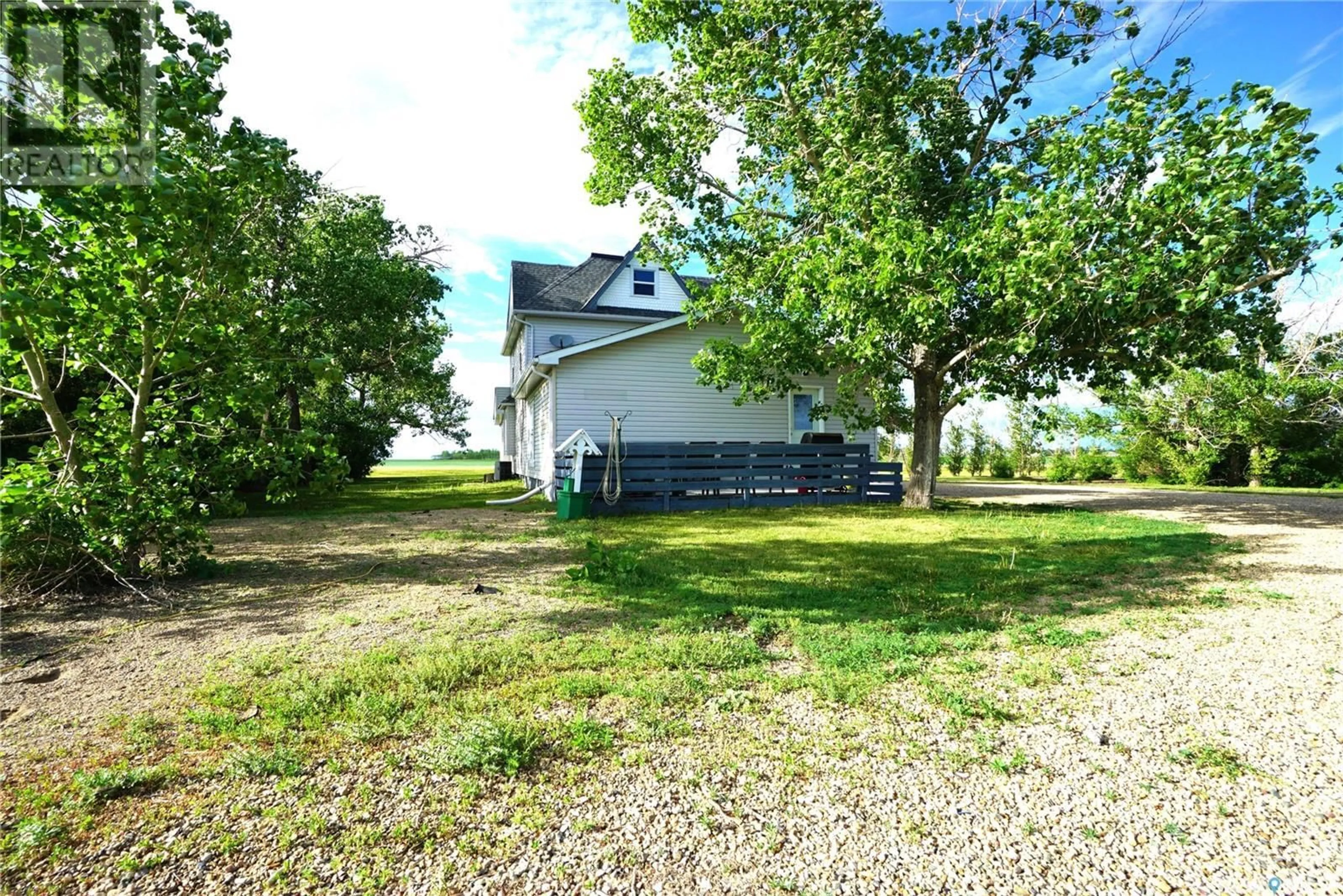 A pic from outside/outdoor area/front of a property/back of a property/a pic from drone, unknown for MILESTONE ACREAGE, Caledonia Rm No. 99 Saskatchewan S0G3L0