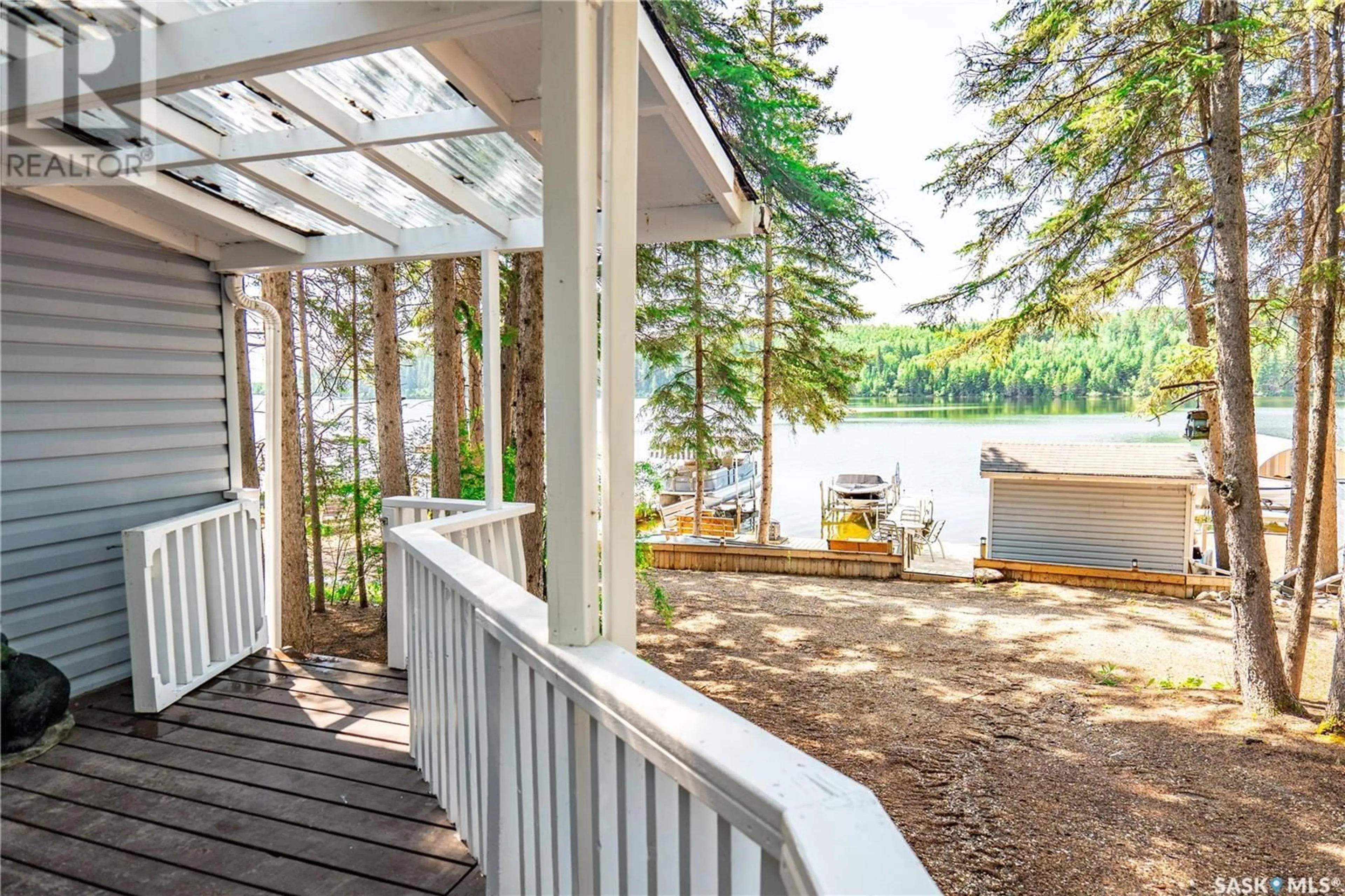 Patio, water/lake/river/ocean view for West - 17 LOT BLOCK, Shellbrook Rm No. 493 Saskatchewan S0J2E0