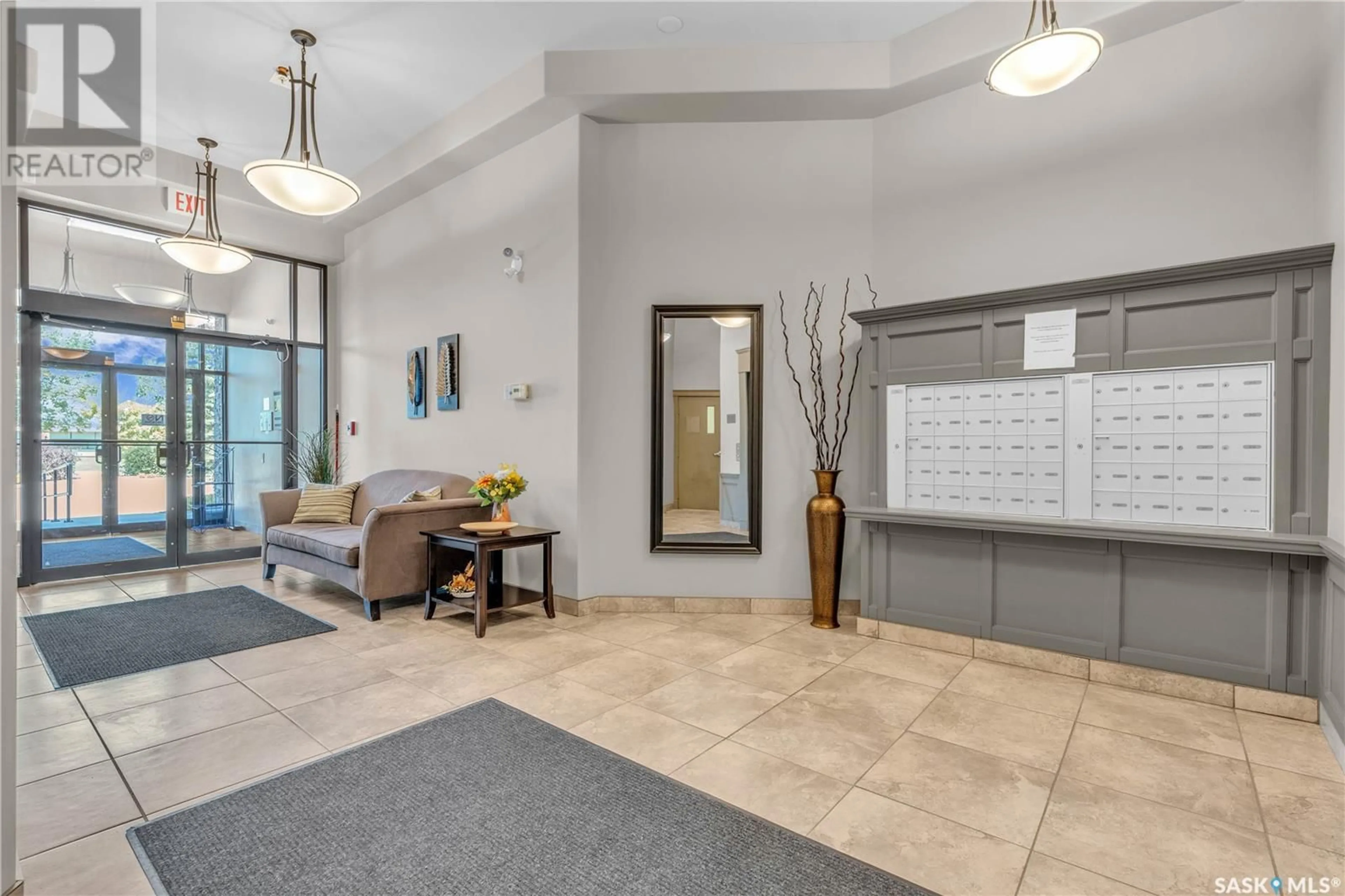 Indoor foyer for 307 - 2730 MAIN STREET, Saskatoon Saskatchewan S7H0M3