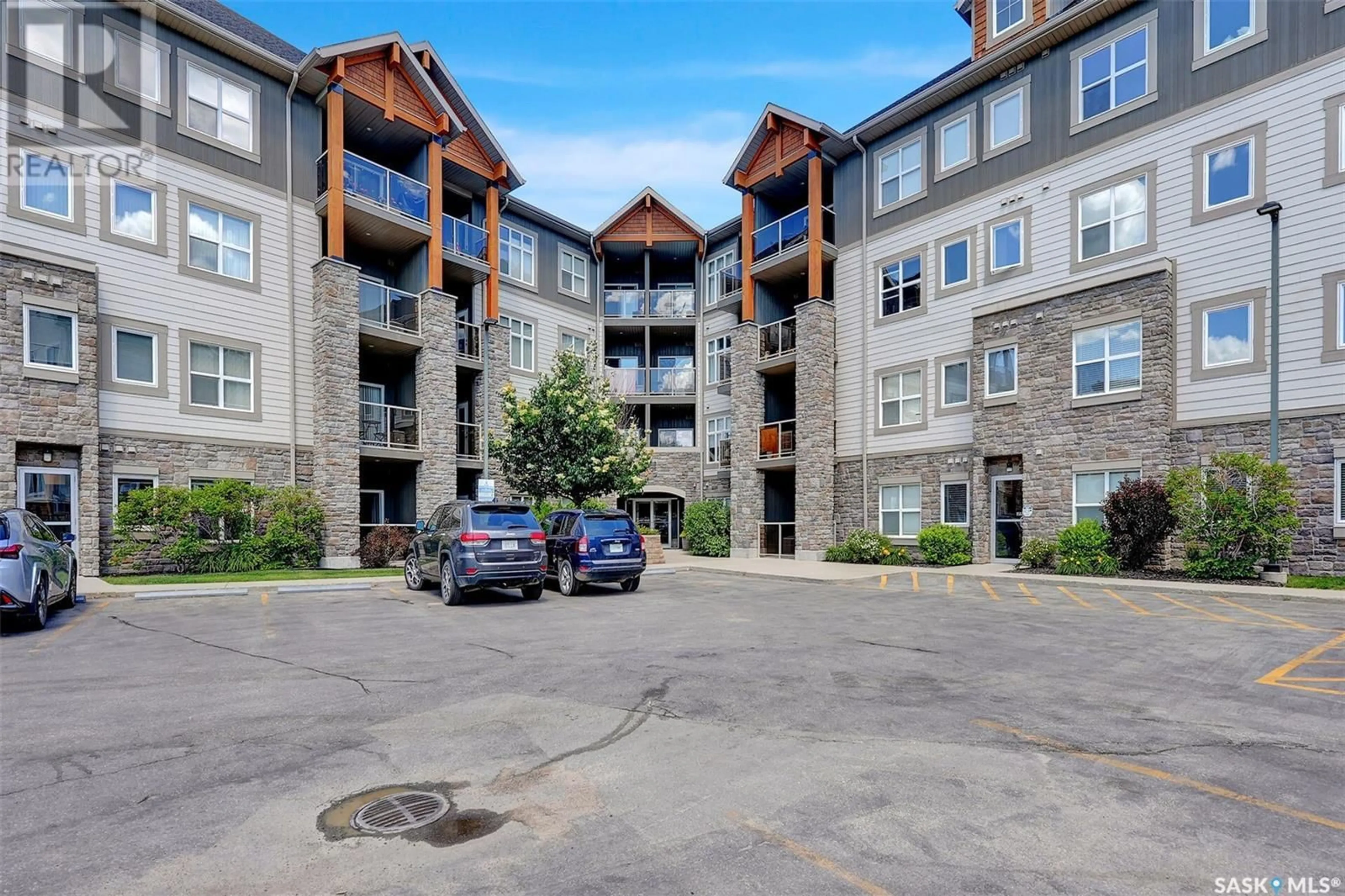 A pic from outside/outdoor area/front of a property/back of a property/a pic from drone, unknown for 1220 - 111 BLACKFOOT DRIVE, Regina Saskatchewan S4S6T2