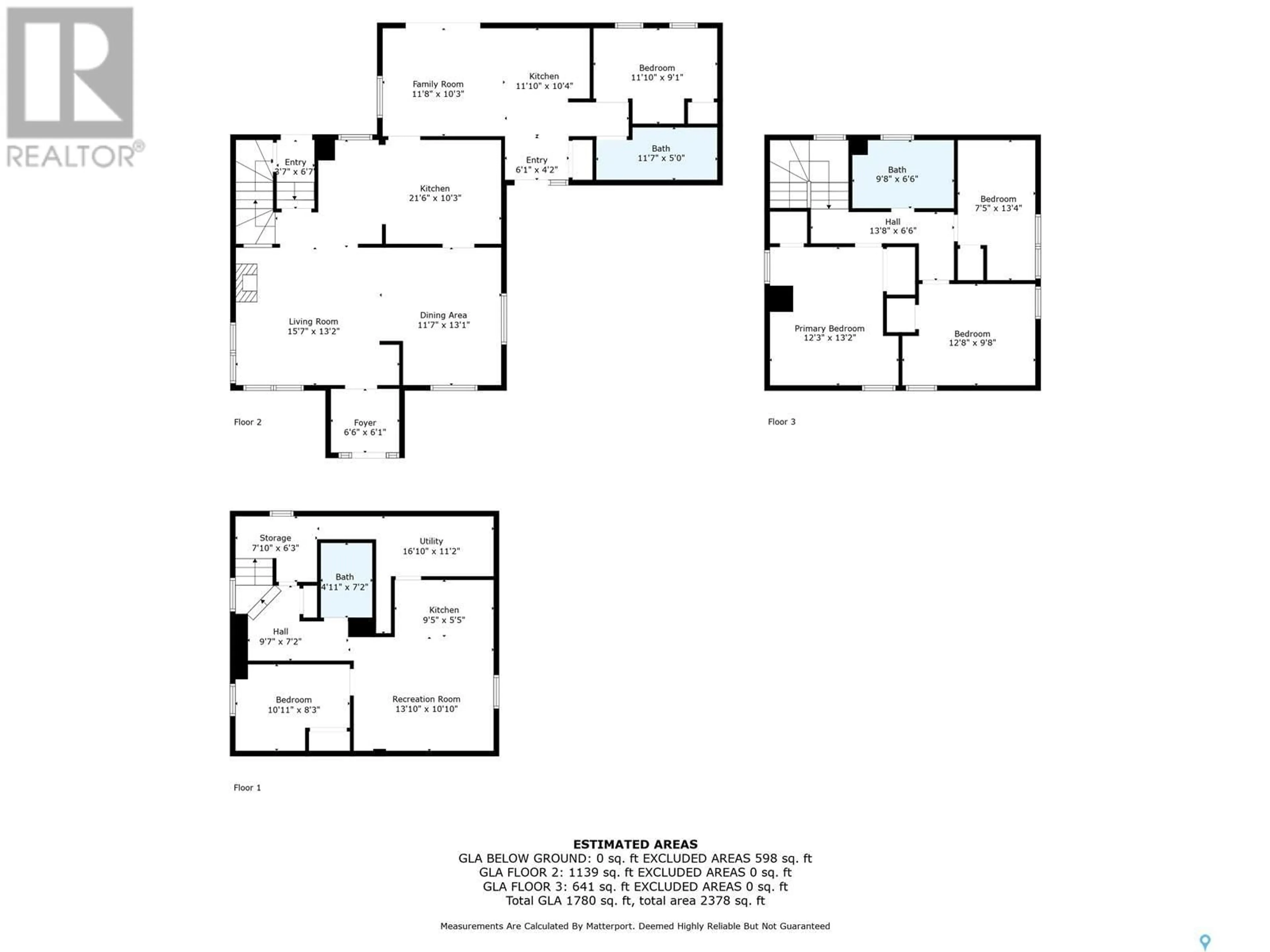 Floor plan for 1121 B AVENUE, Saskatoon Saskatchewan S7L1G2
