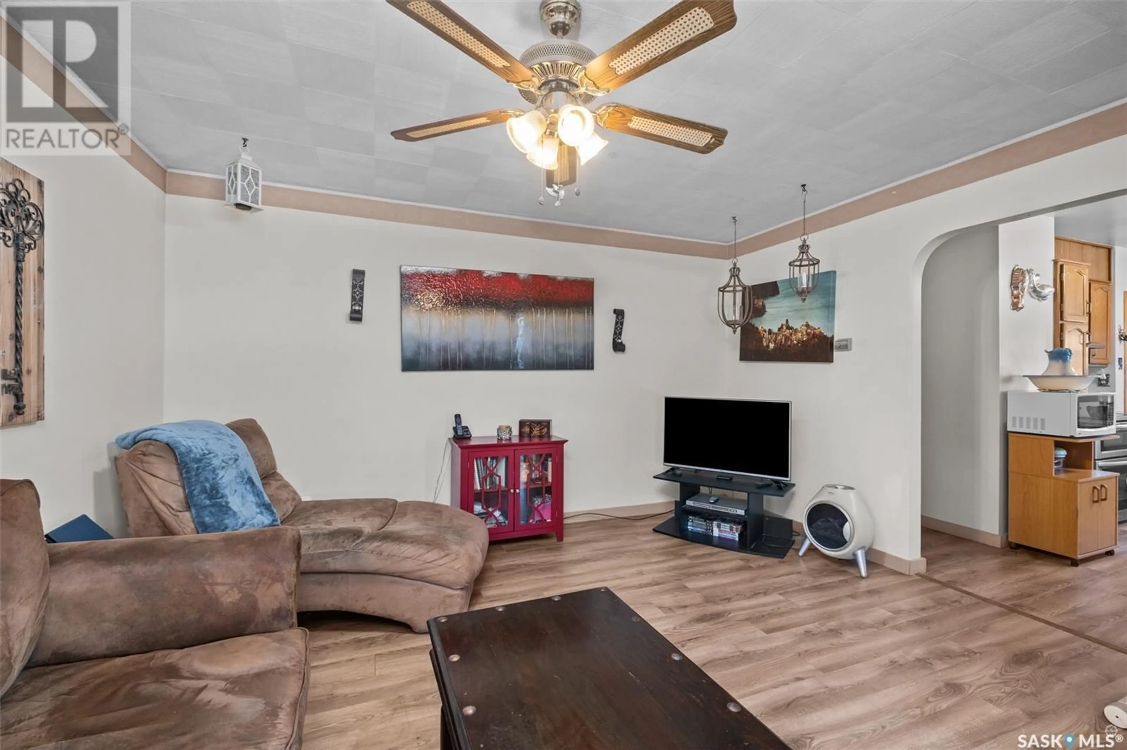 Living room with furniture, unknown for 26 22ND STREET, Prince Albert Saskatchewan S6V1M9