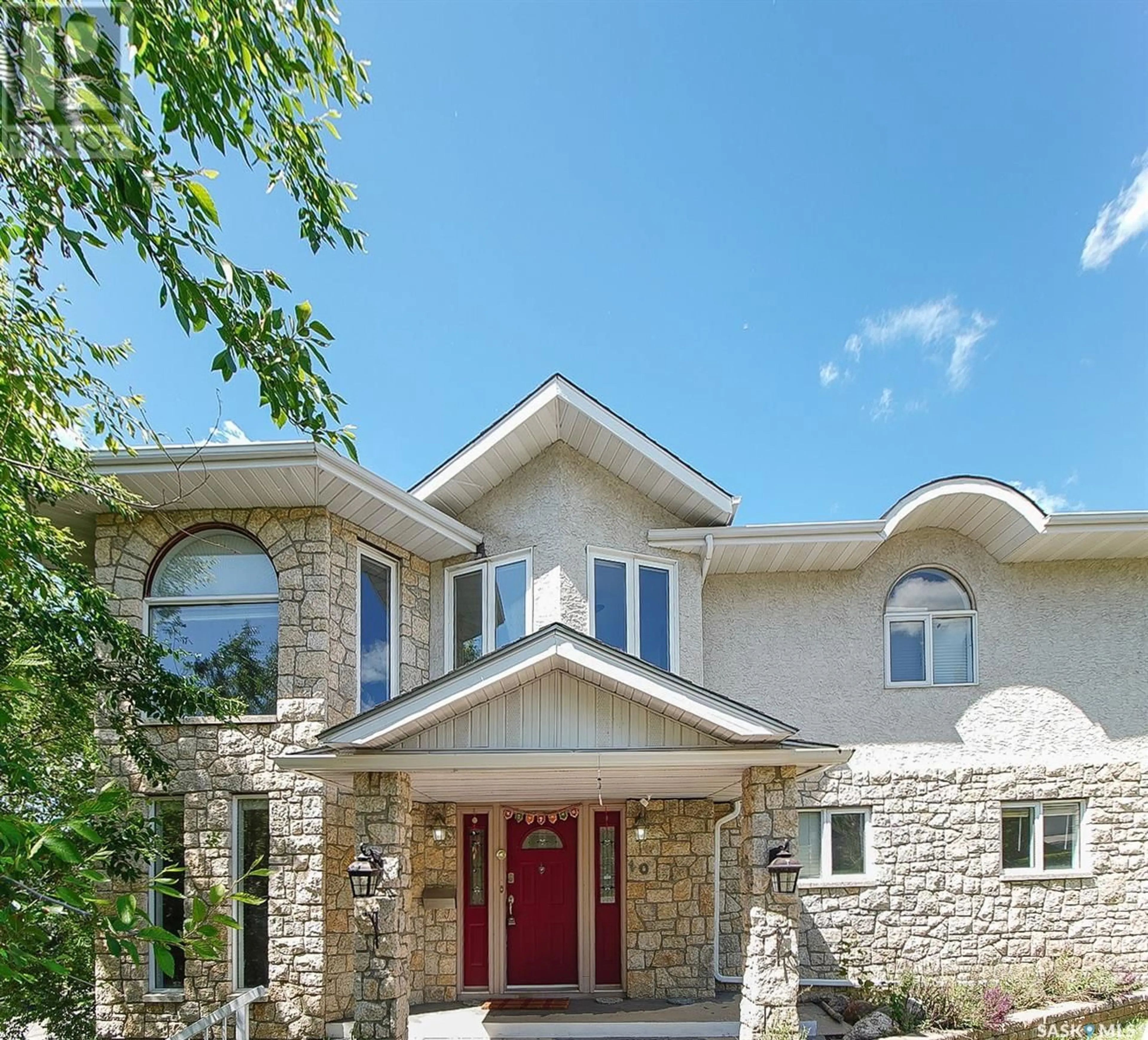 Home with brick exterior material, street for 10 MEADOW BAY, Lumsden Saskatchewan S0G3C0