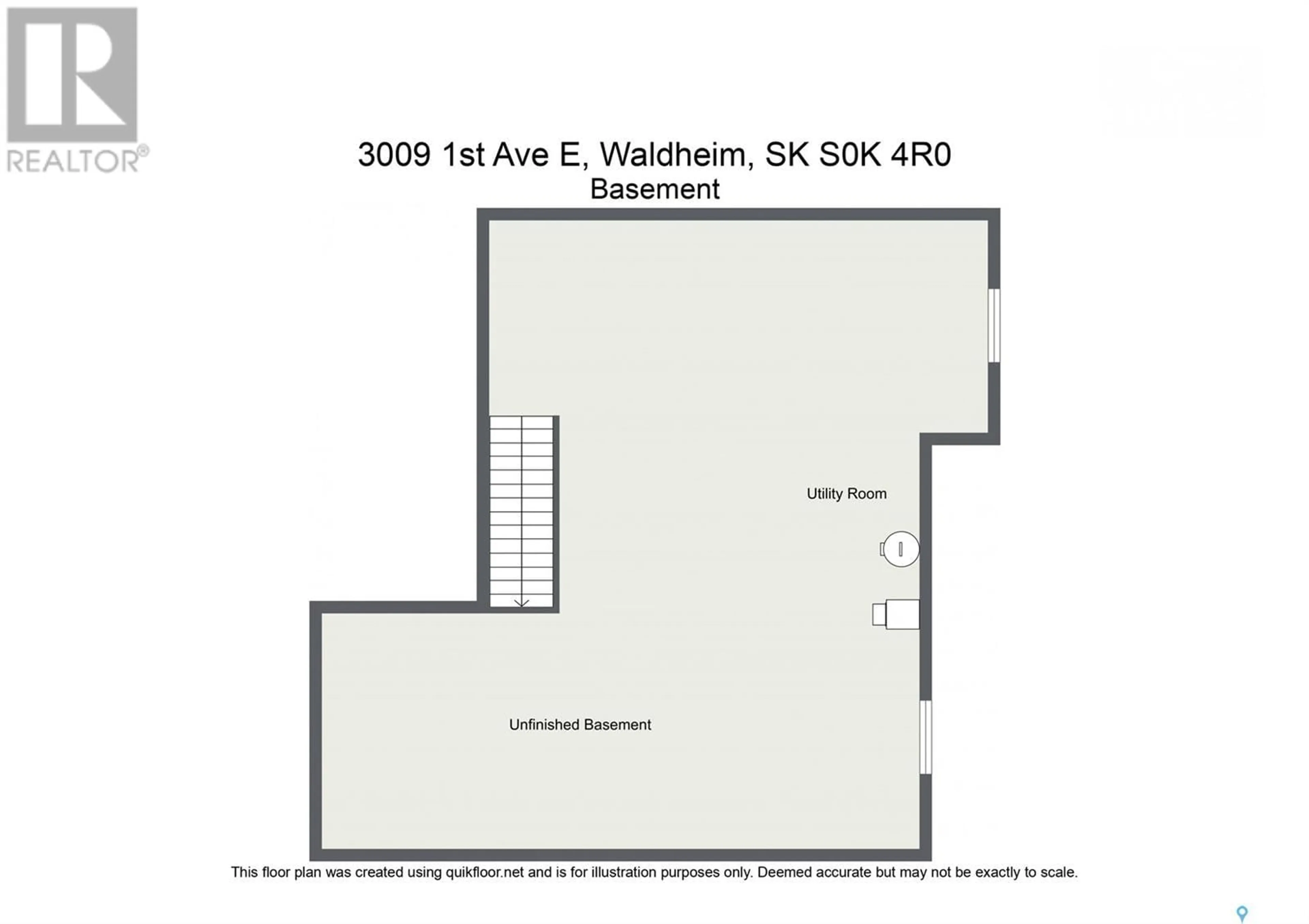 Floor plan for 3009 1ST AVENUE, Waldheim Saskatchewan S0K4R0