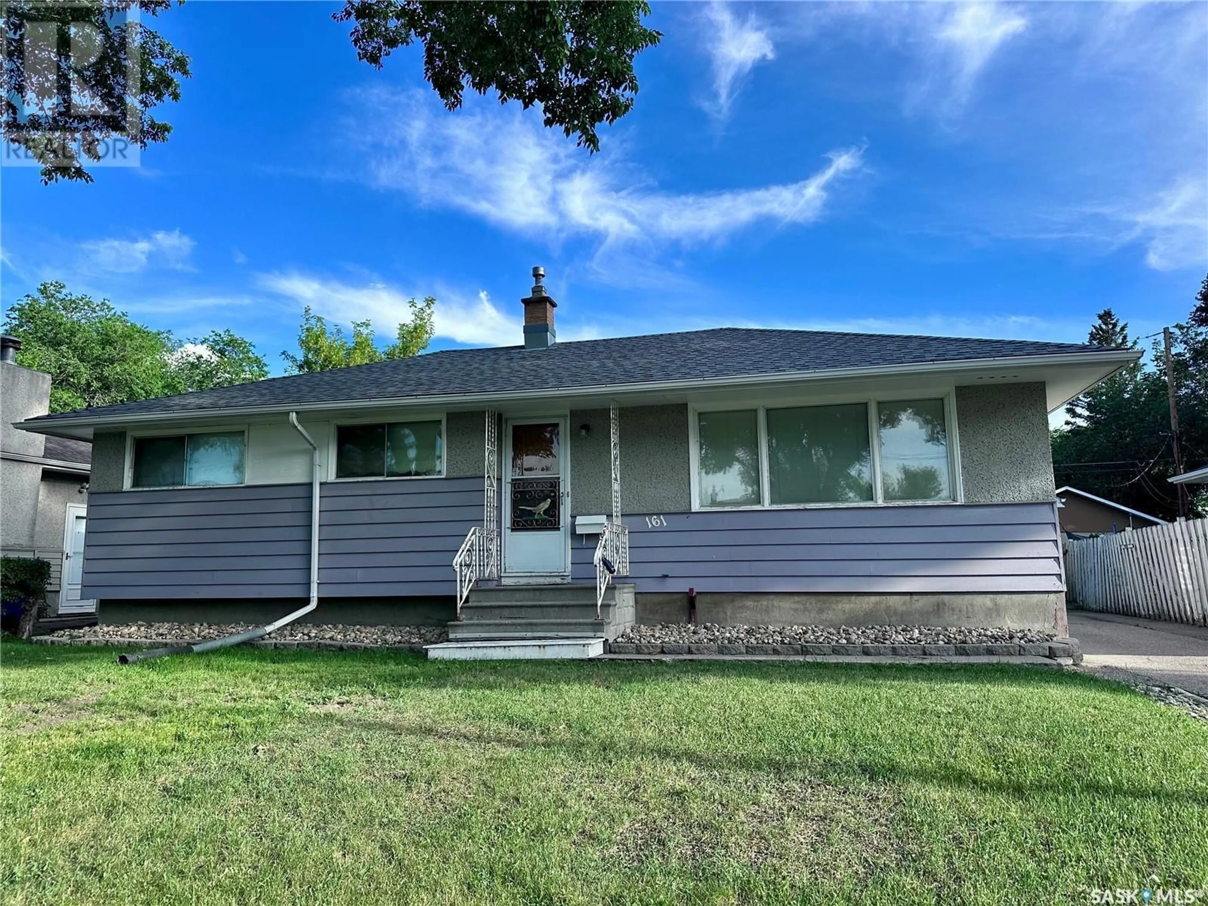 Home with vinyl exterior material, street for 161 COLDWELL ROAD, Regina Saskatchewan S4R4K7