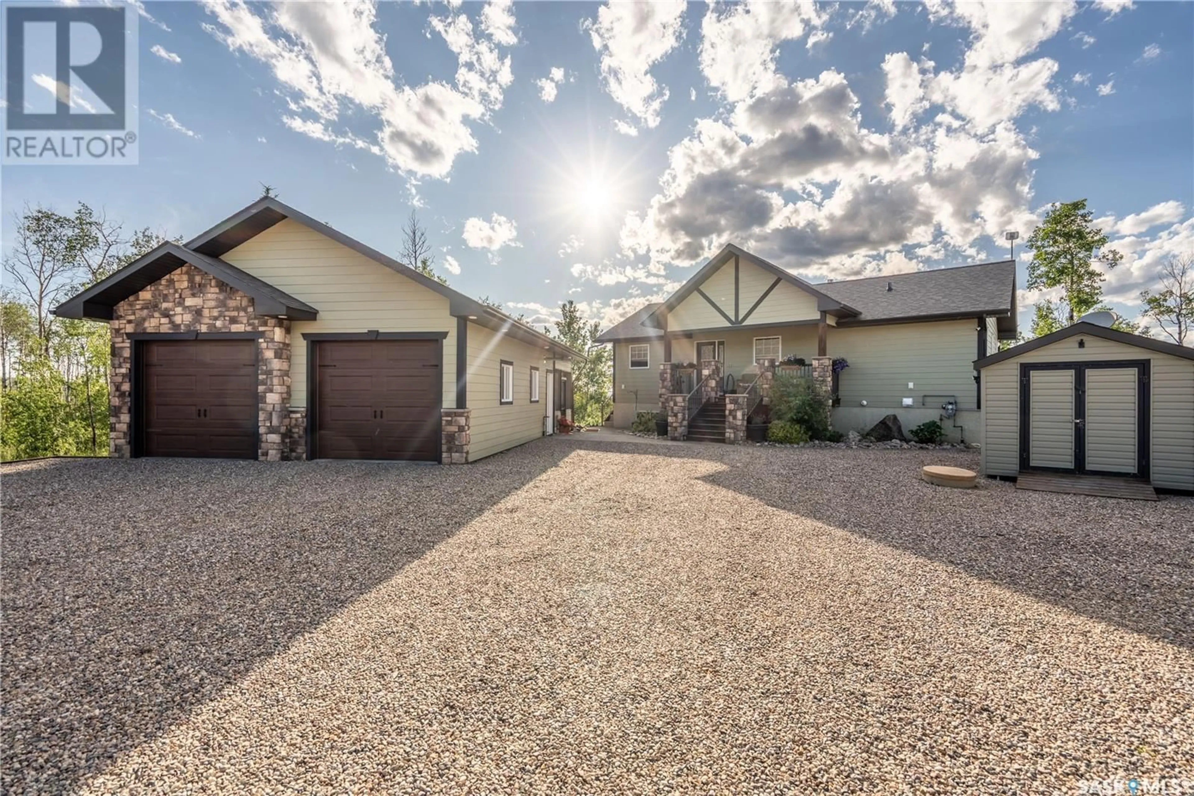 A pic from outside/outdoor area/front of a property/back of a property/a pic from drone, street for 609 CEDAR CLOSE, Goodsoil Saskatchewan S0M1A0