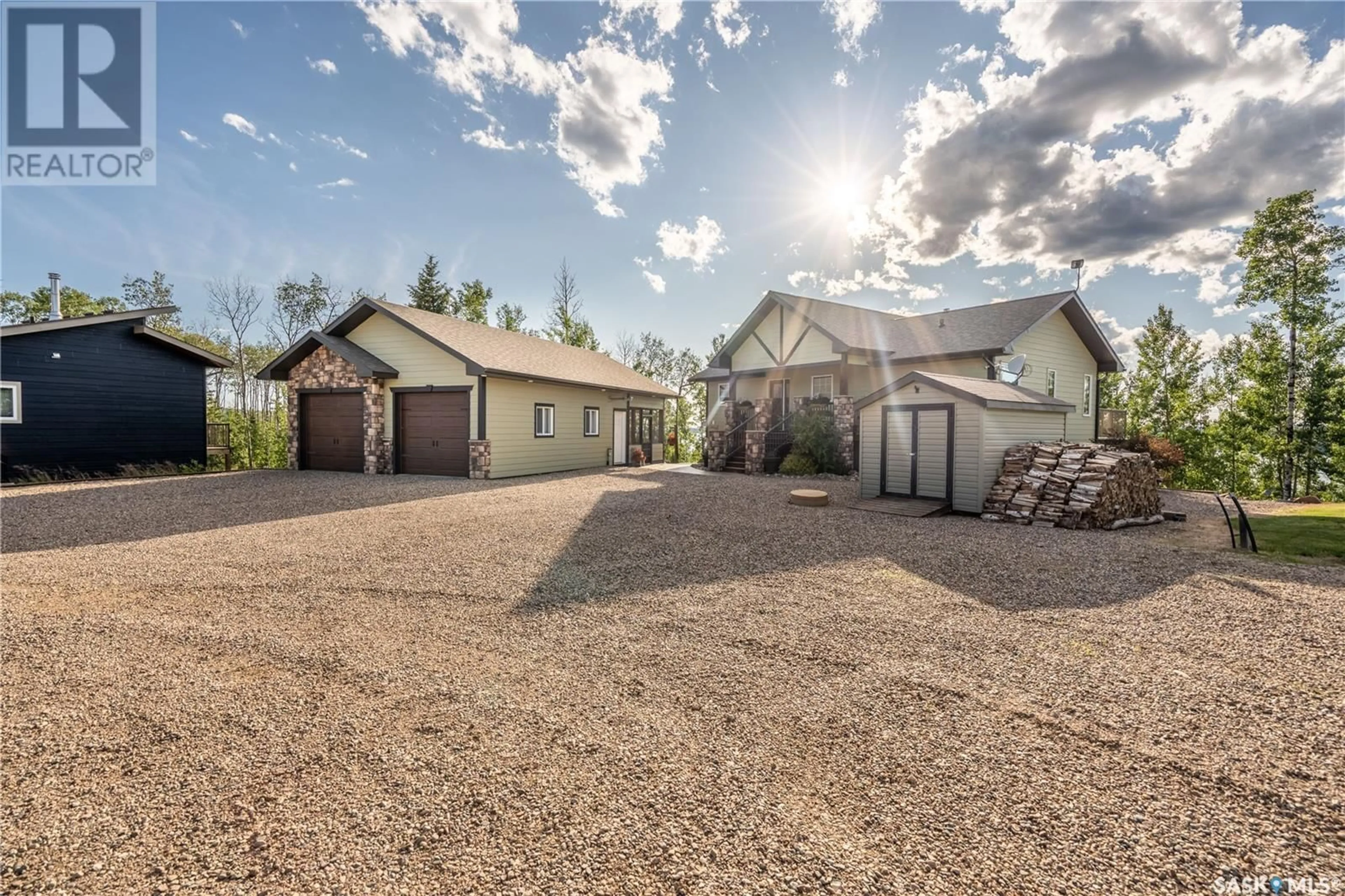 A pic from outside/outdoor area/front of a property/back of a property/a pic from drone, unknown for 609 CEDAR CLOSE, Goodsoil Saskatchewan S0M1A0