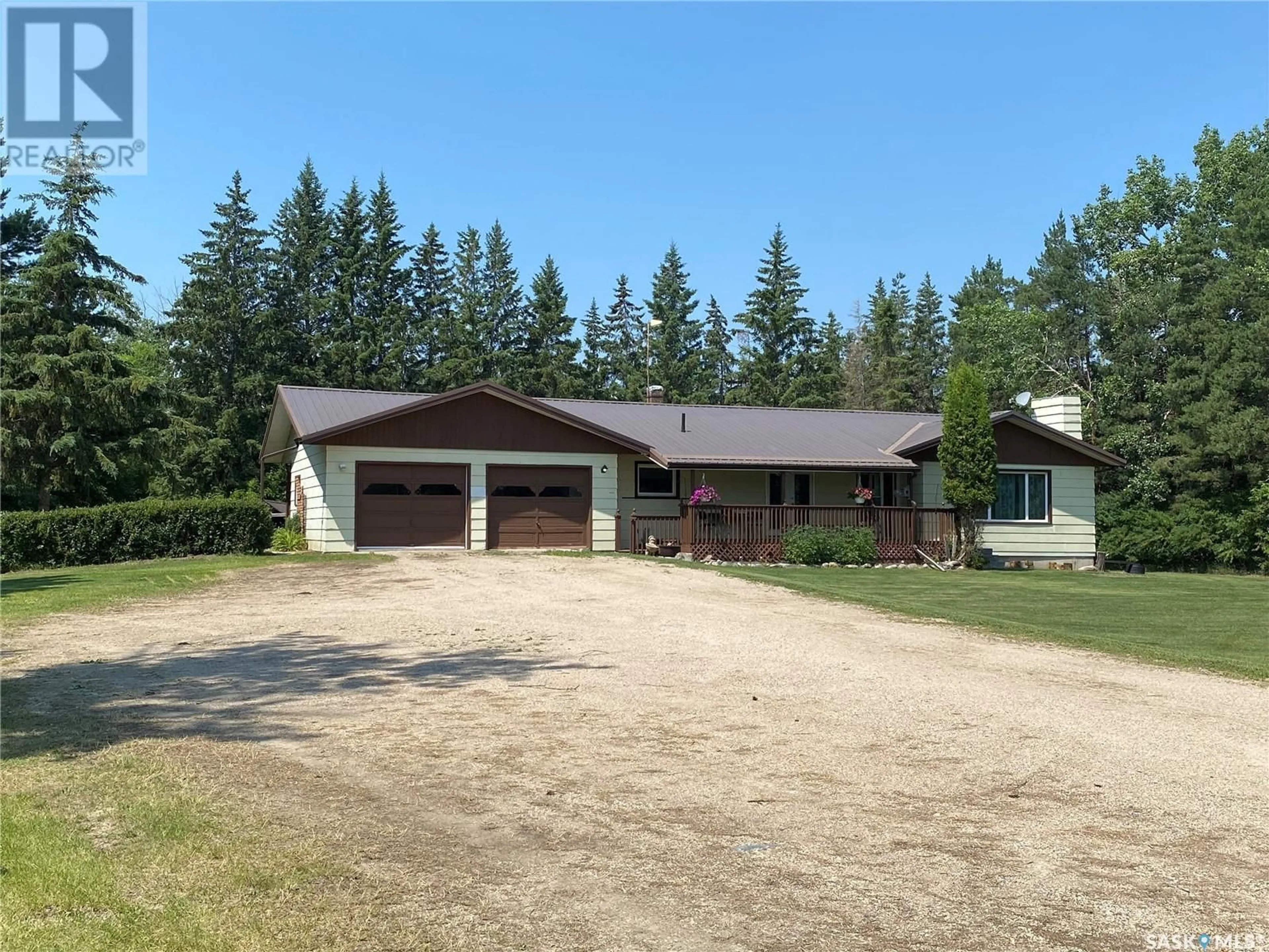 A pic from outside/outdoor area/front of a property/back of a property/a pic from drone, unknown for KD ACREAGE, Good Lake Rm No. 274 Saskatchewan S0A0L0