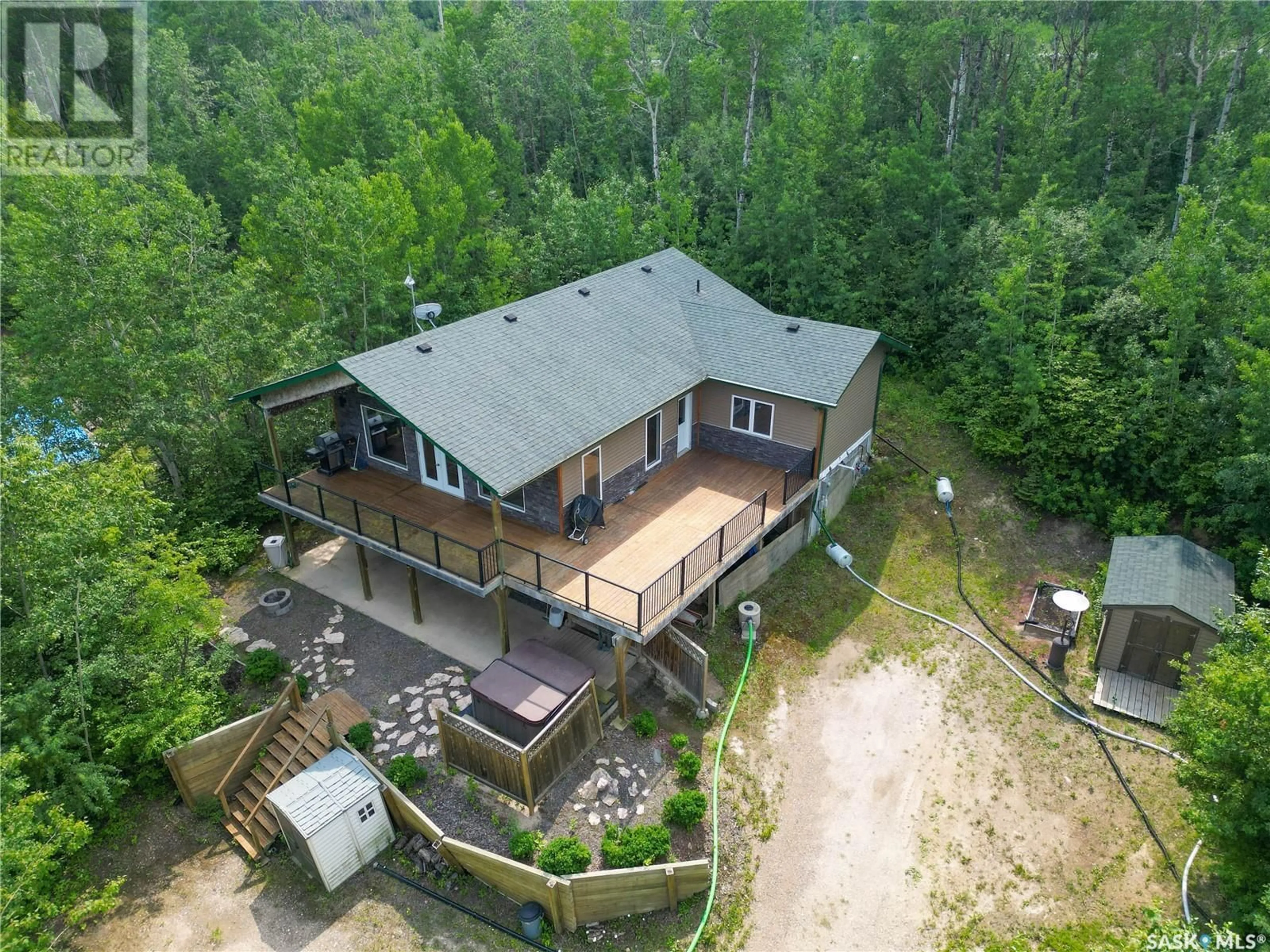 A pic from outside/outdoor area/front of a property/back of a property/a pic from drone, unknown for 33 CARWIN PARK DRIVE, Lakeland Rm No. 521 Saskatchewan S0J0N0