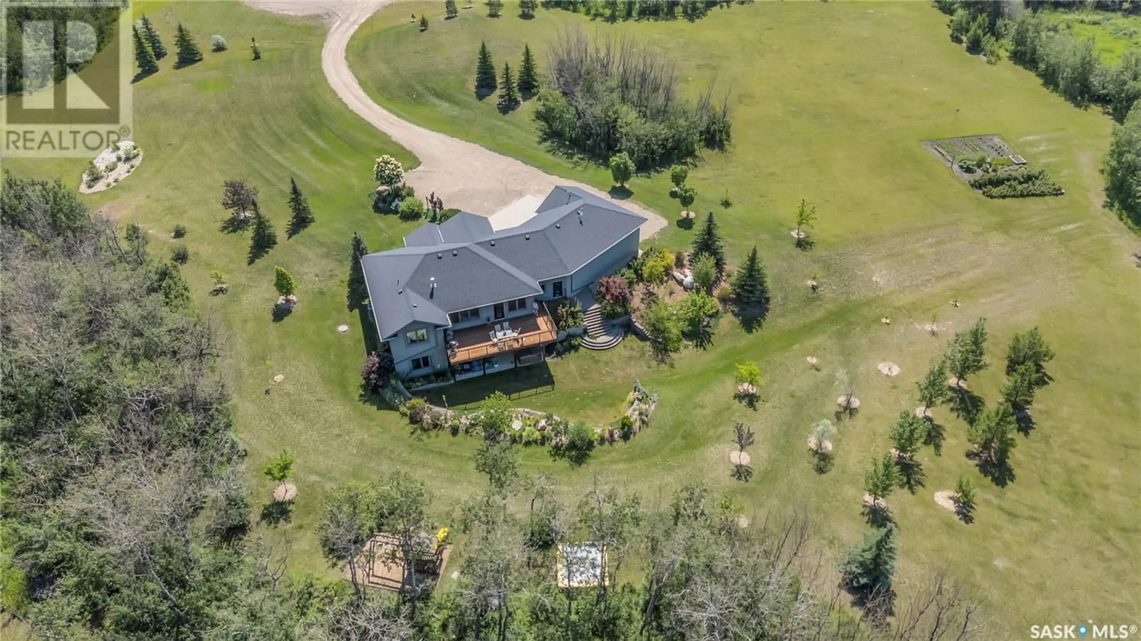 A pic from outside/outdoor area/front of a property/back of a property/a pic from drone, unknown for 104 POPLAR PLACE, Aberdeen Rm No. 373 Saskatchewan S7A0A1