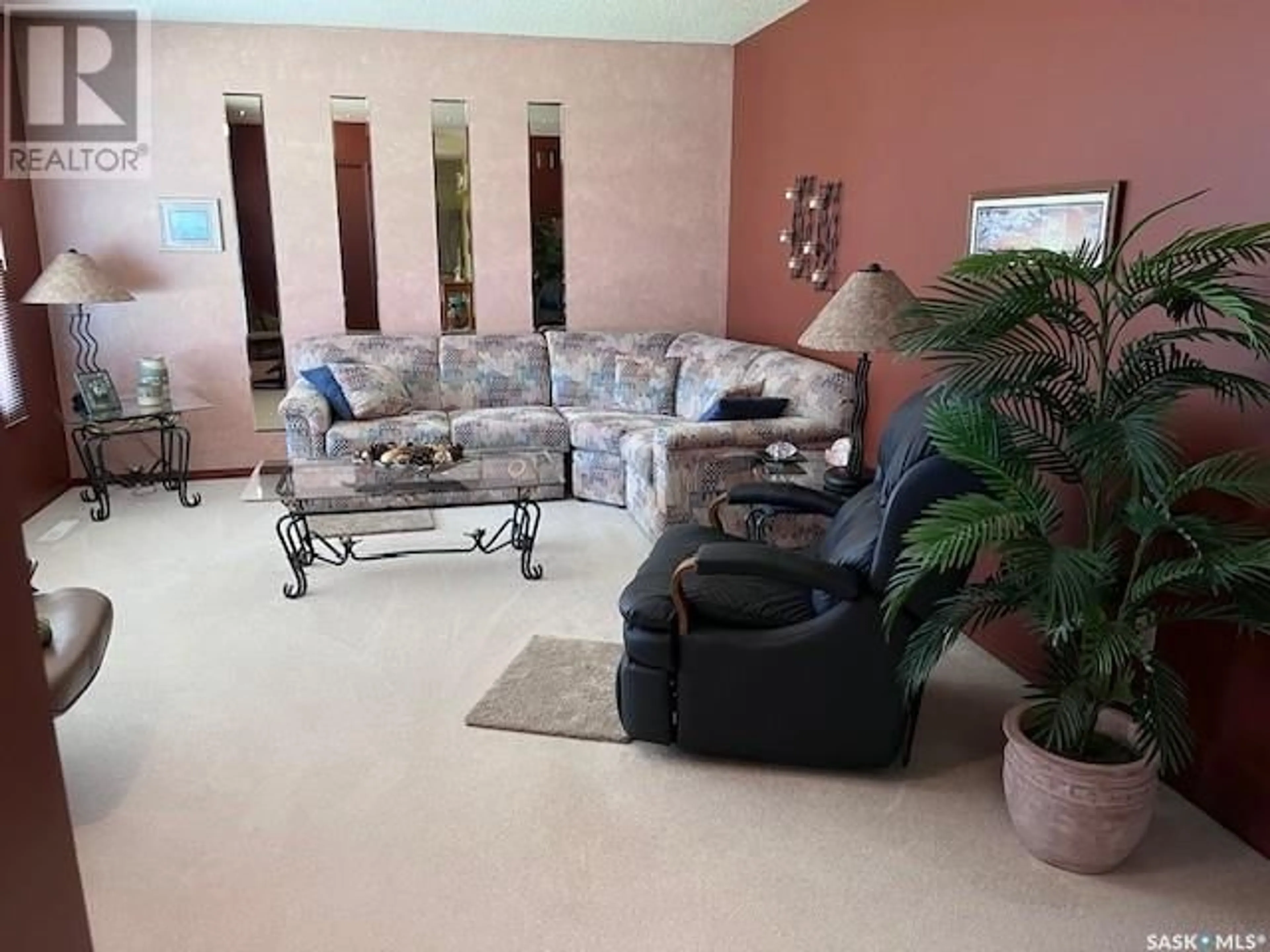Living room with furniture, ceramic/tile floor for 12 VANIER PLACE, Melfort Saskatchewan S0E1A0