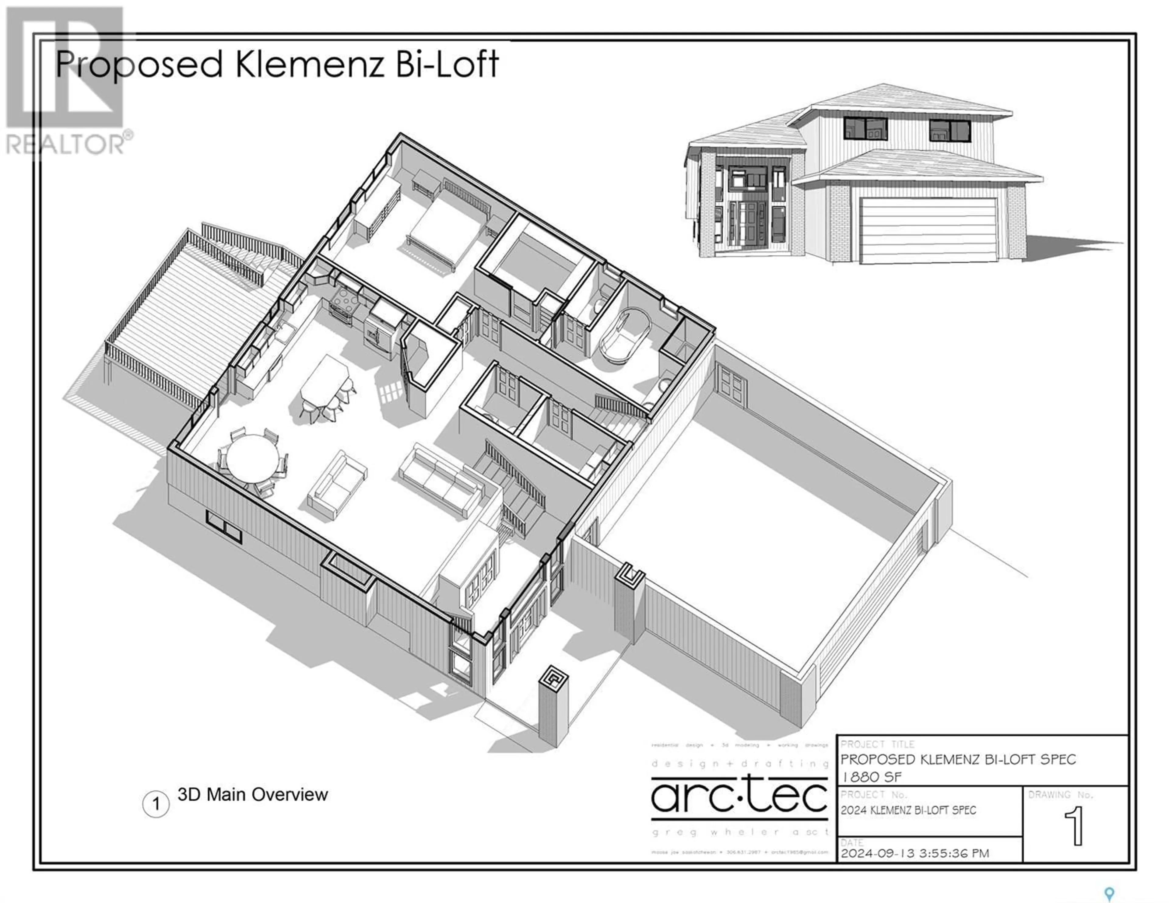 Floor plan for 1745 HAYES LANE, Moose Jaw Saskatchewan S6H0B6
