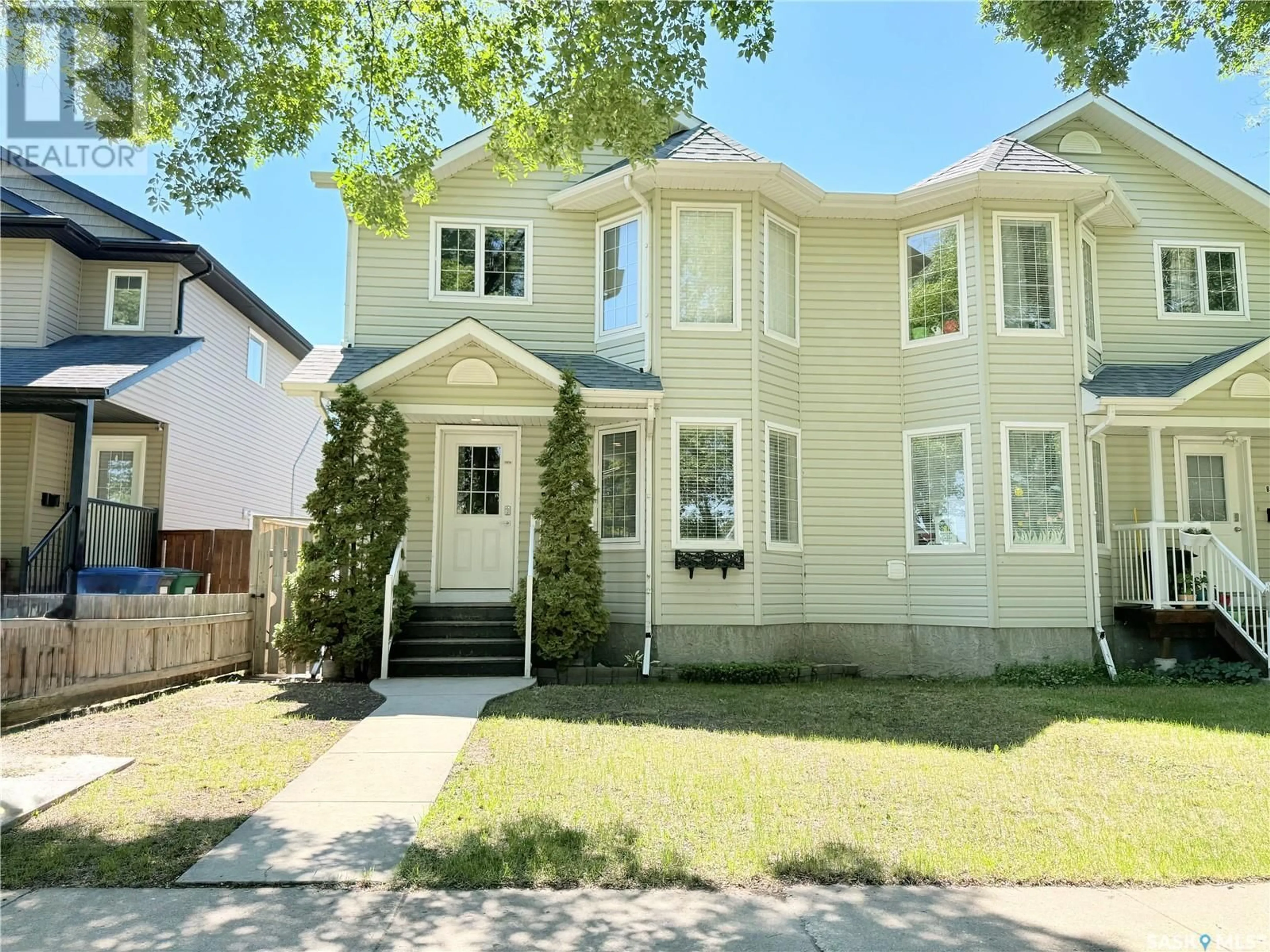 Home with vinyl exterior material, street for 131A 113TH STREET, Saskatoon Saskatchewan S7N1V9