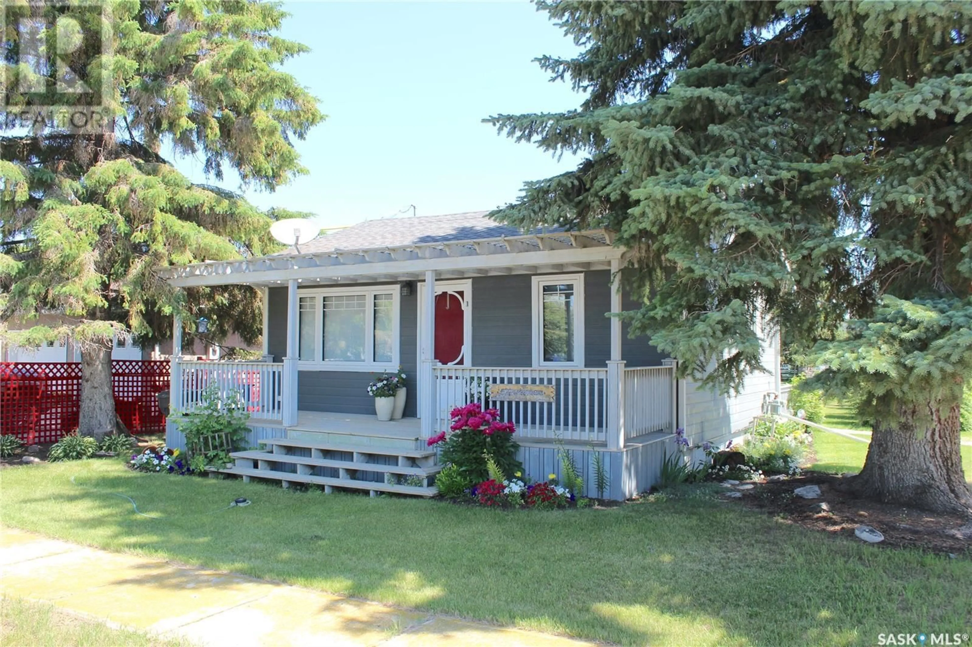 Home with vinyl exterior material, street for 101 GLASGOW AVENUE, Saltcoats Saskatchewan S0A3R0