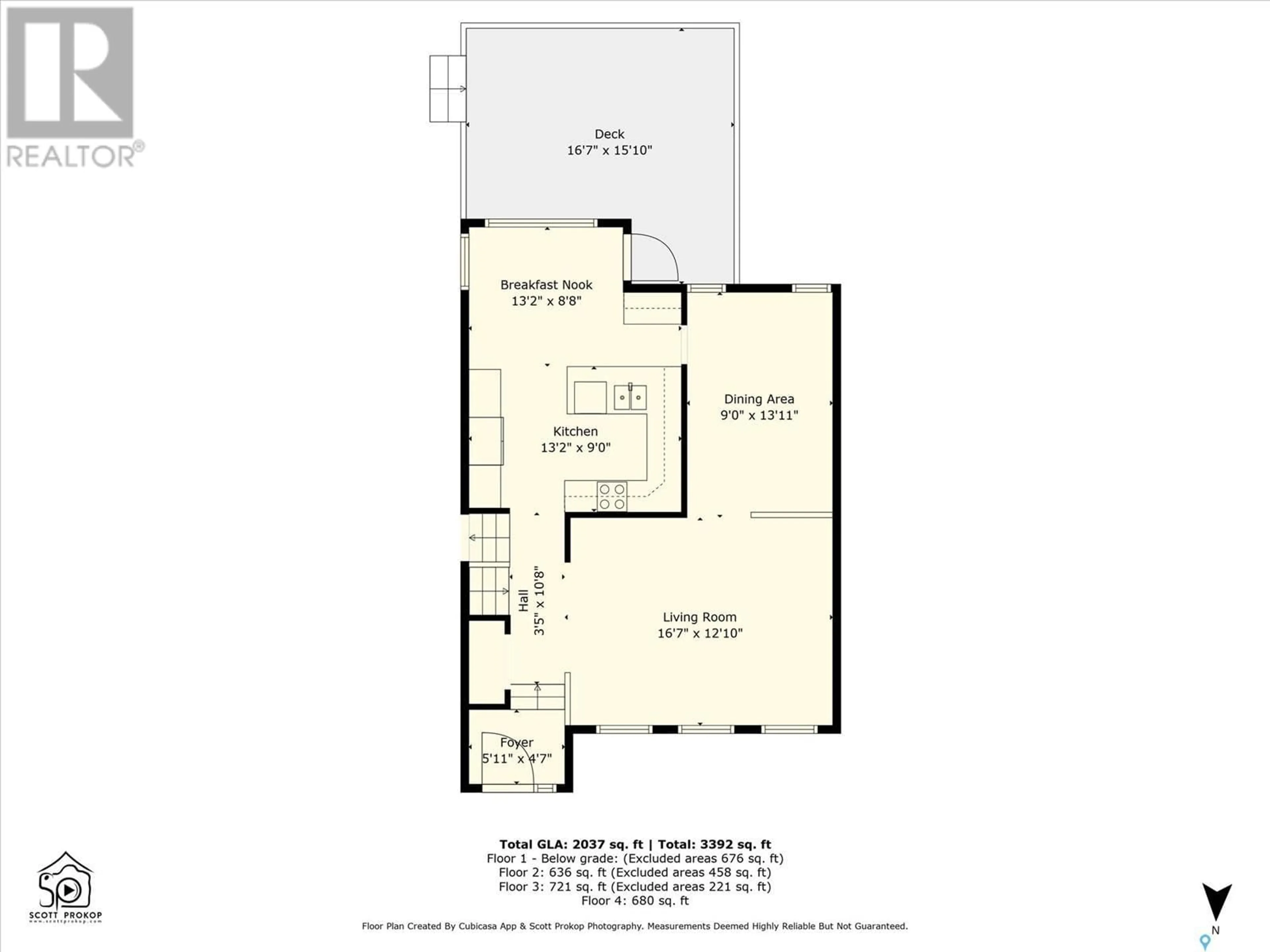 Floor plan for 731 SWAN CRESCENT, Saskatoon Saskatchewan S7J5C7