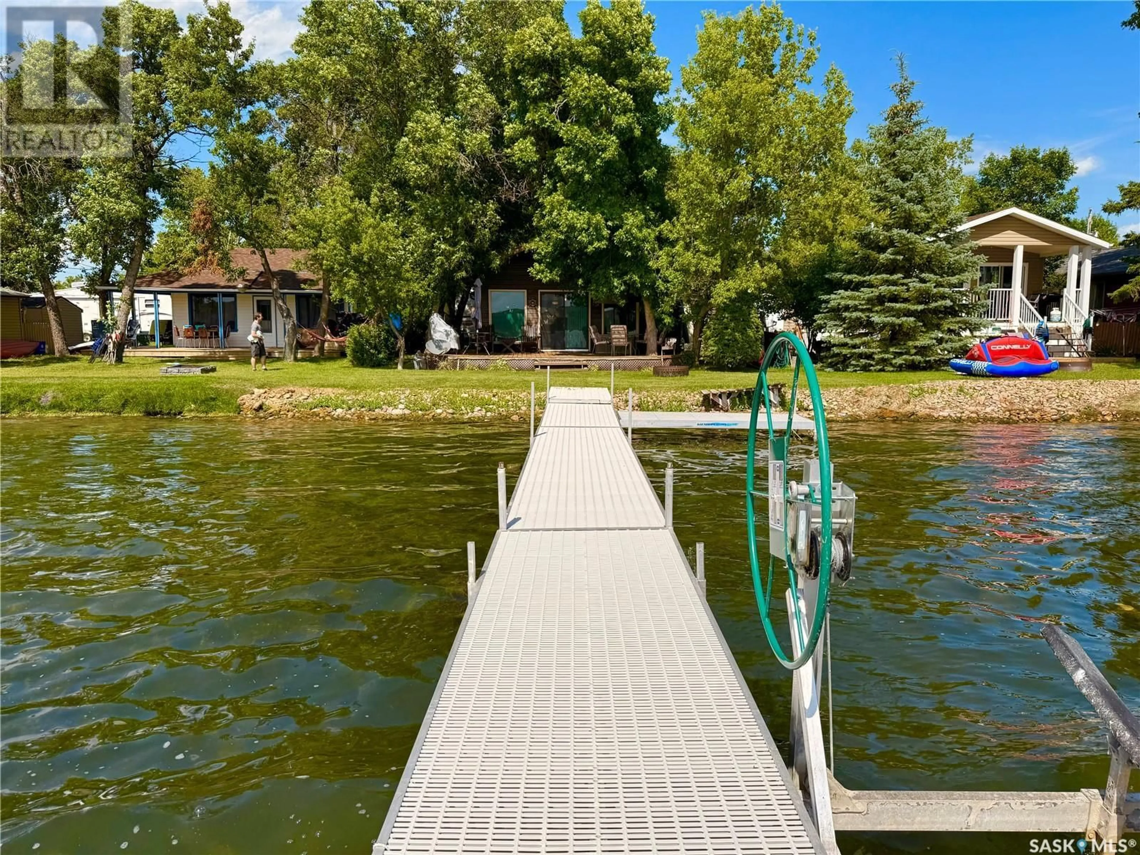 Patio, water/lake/river/ocean view for 103A ELIM DRIVE, Lac Pelletier Rm No. 107 Saskatchewan S0N2Y0