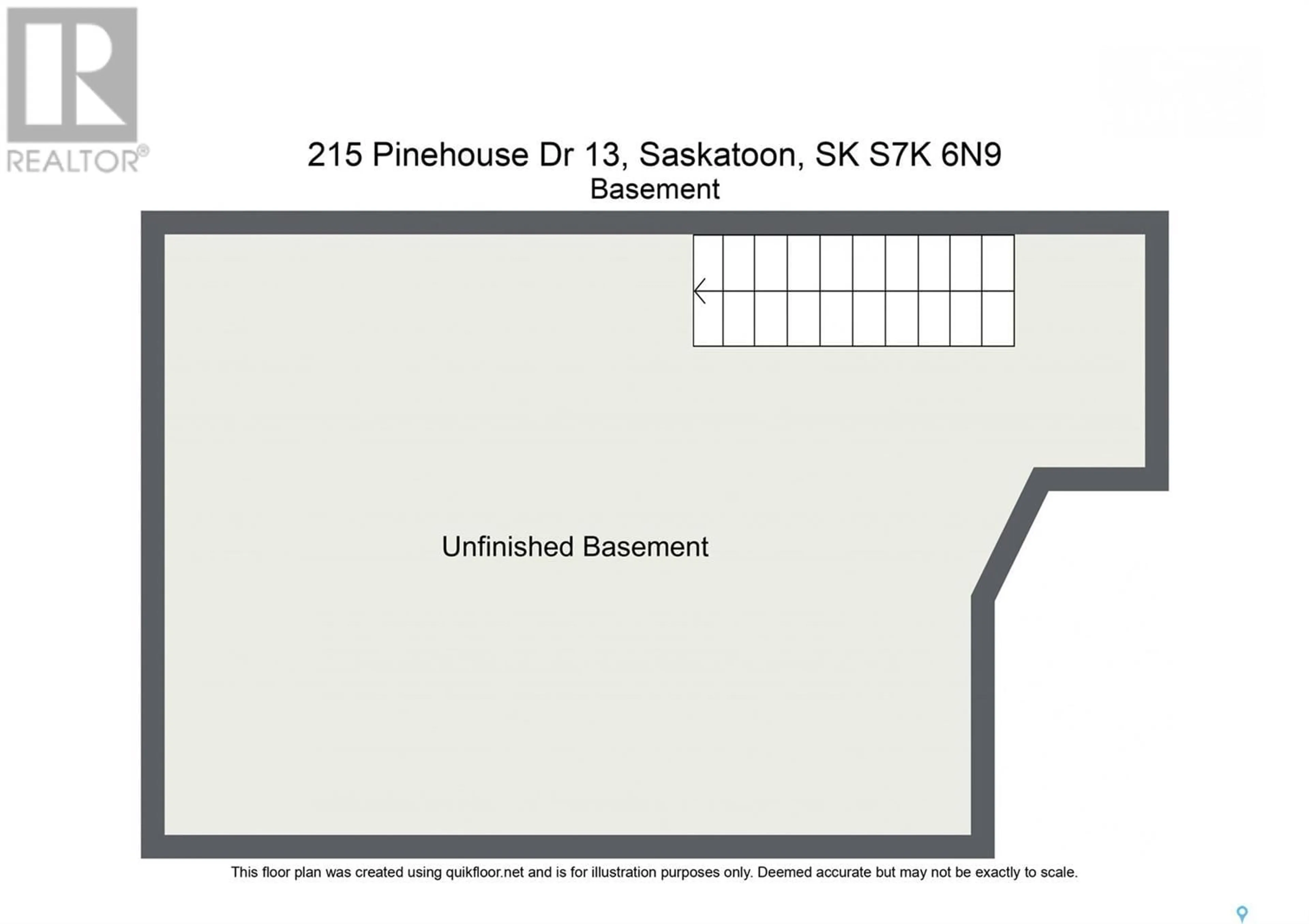 Floor plan for 13 215 PINEHOUSE DRIVE, Saskatoon Saskatchewan S7K6N9