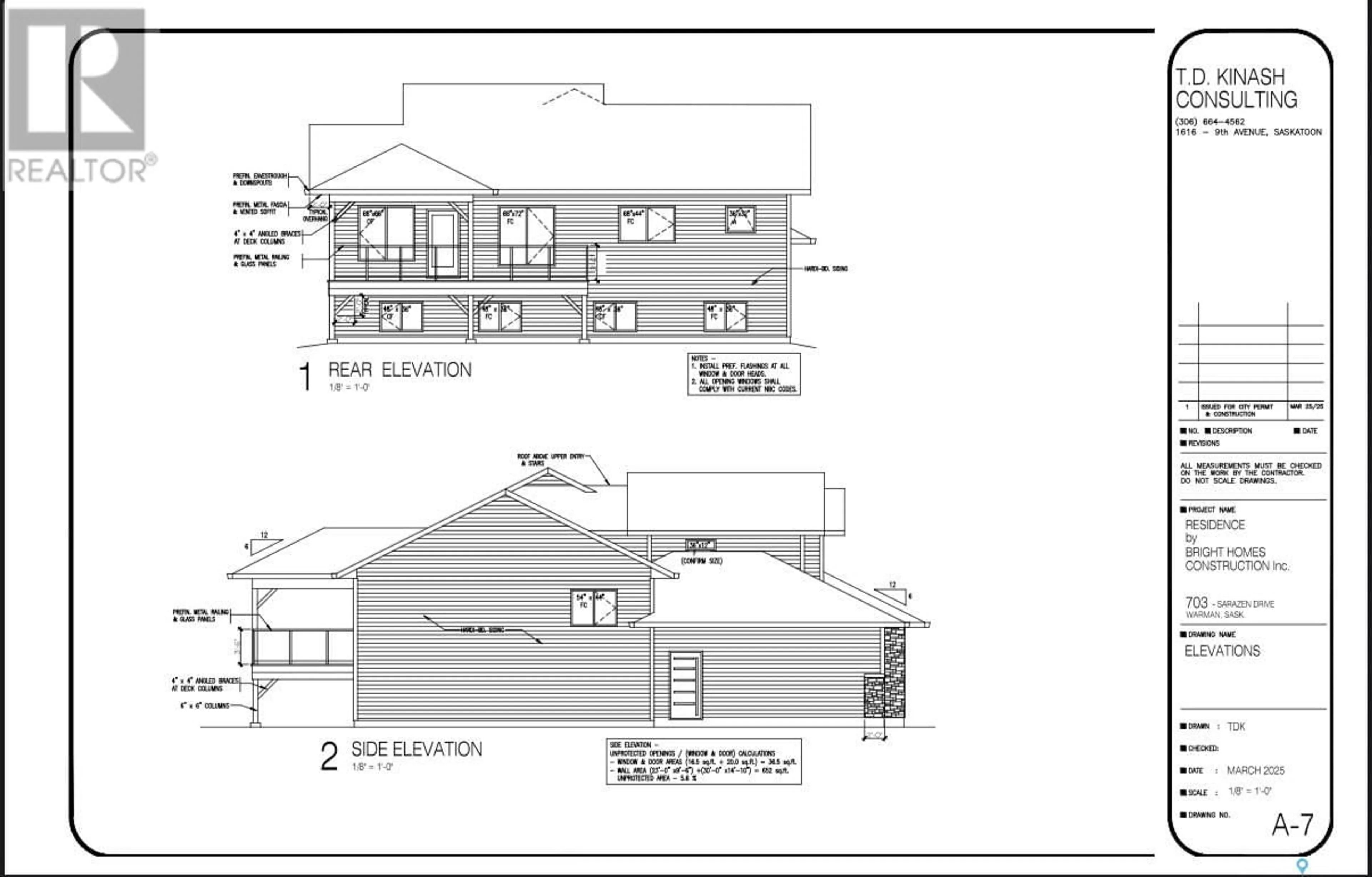 Floor plan for 703 SARAZEN DRIVE, Warman Saskatchewan S0K4S4