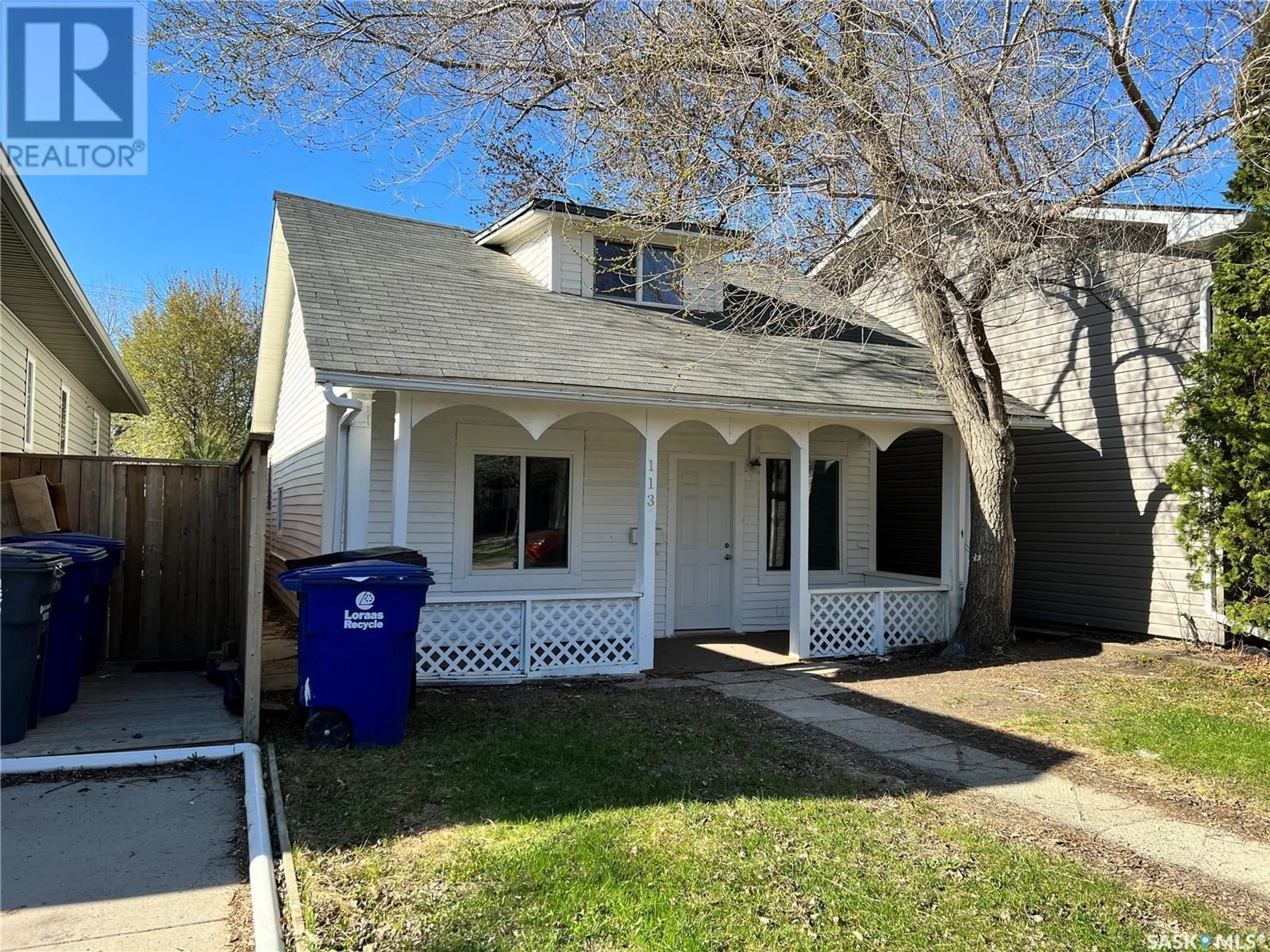 Home with vinyl exterior material, street for 113 109TH STREET, Saskatoon Saskatchewan S7N1R3