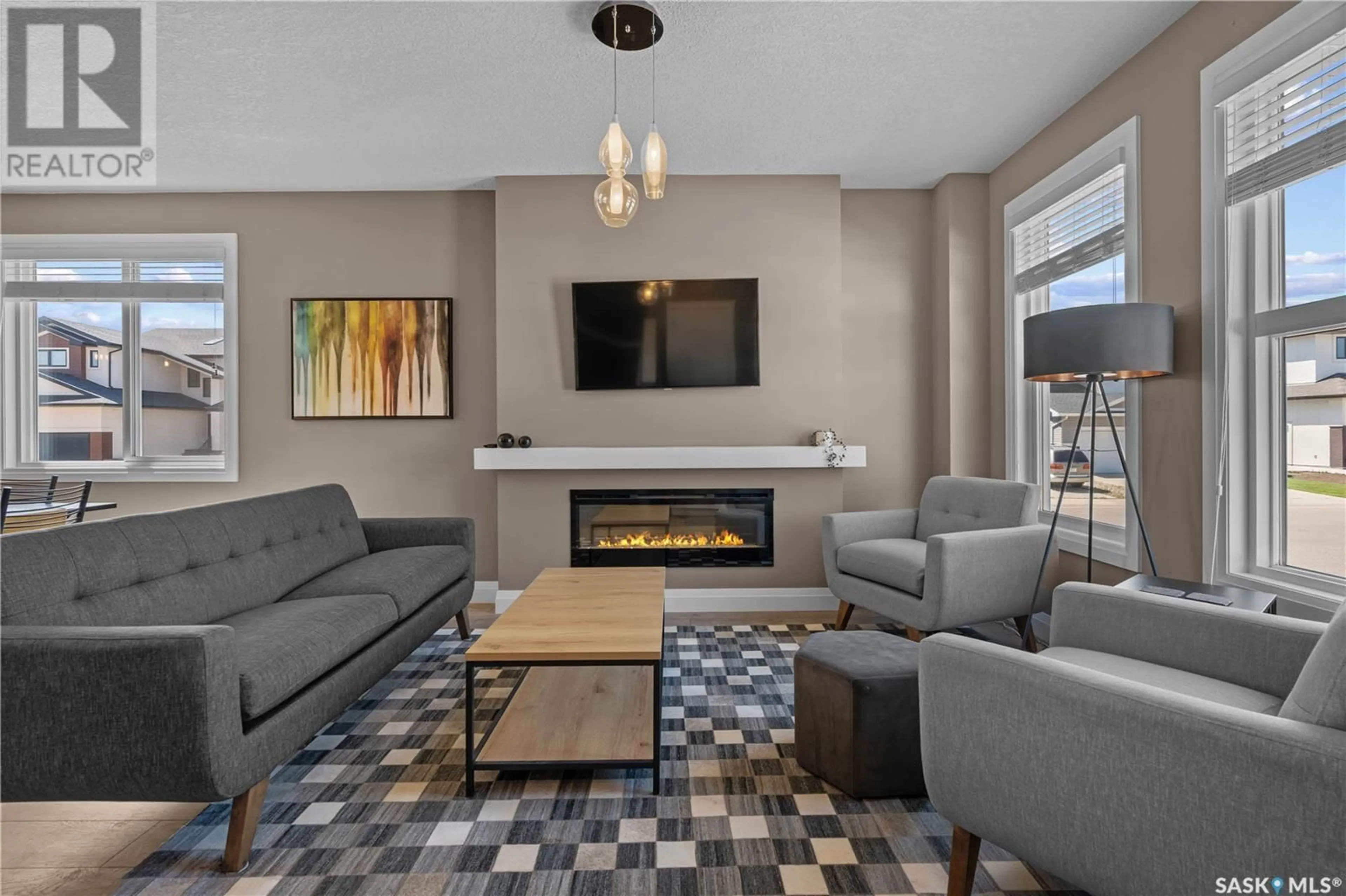 Living room with furniture, unknown for 5301 GREEN SILVERBERRY DRIVE, Regina Saskatchewan S4V3M5