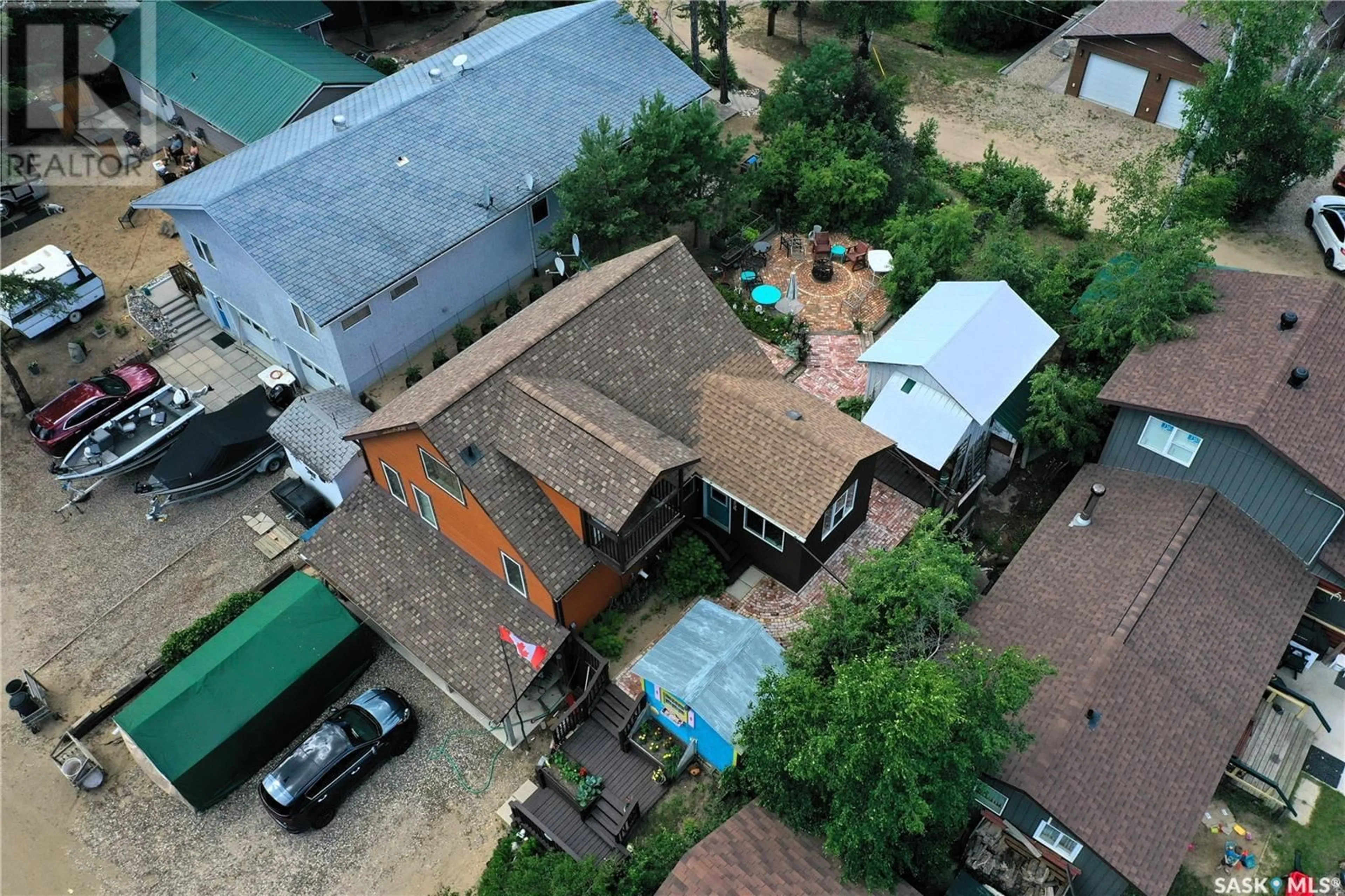 A pic from outside/outdoor area/front of a property/back of a property/a pic from drone, city buildings view from balcony for 621 PINE DRIVE, Tobin Lake Saskatchewan S0E1E0