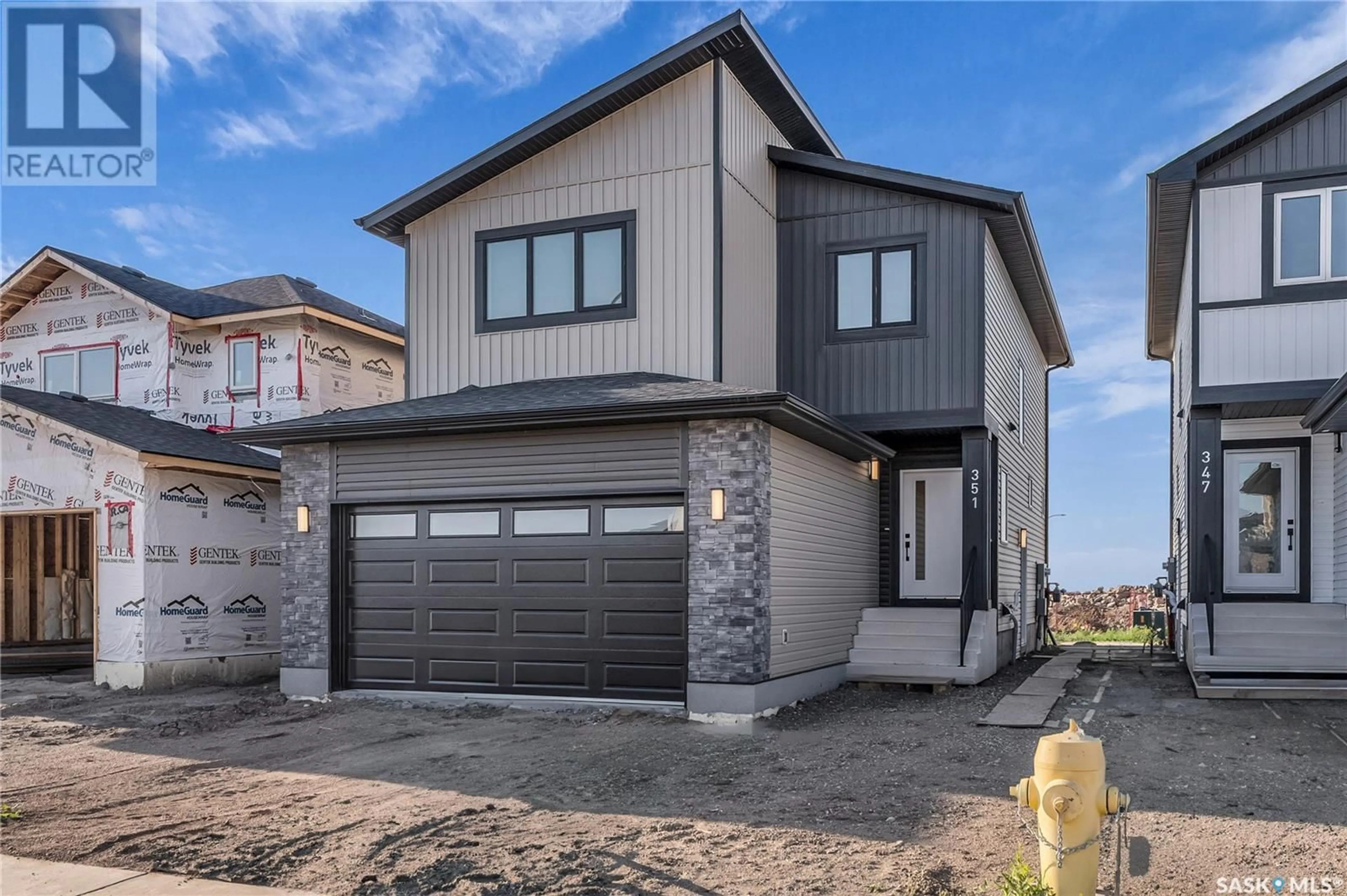 Home with brick exterior material, street for 351 SHARMA CRESCENT, Saskatoon Saskatchewan S7W1K9