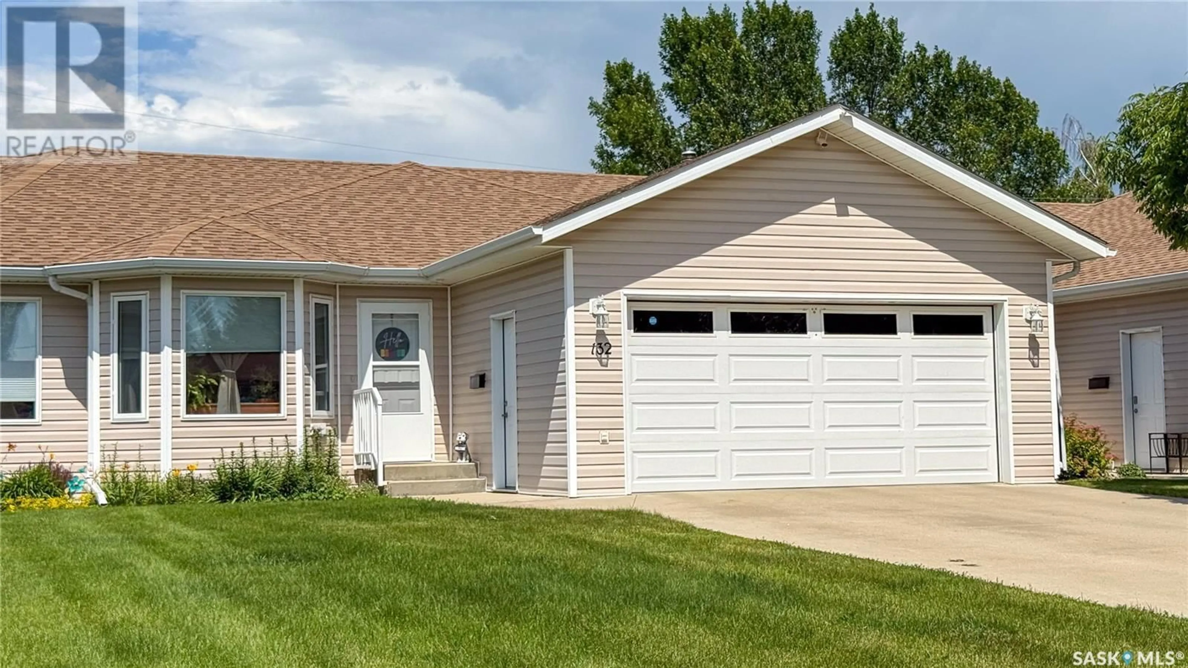 Home with vinyl exterior material, street for 132 16TH STREET, Battleford Saskatchewan S0M0E0