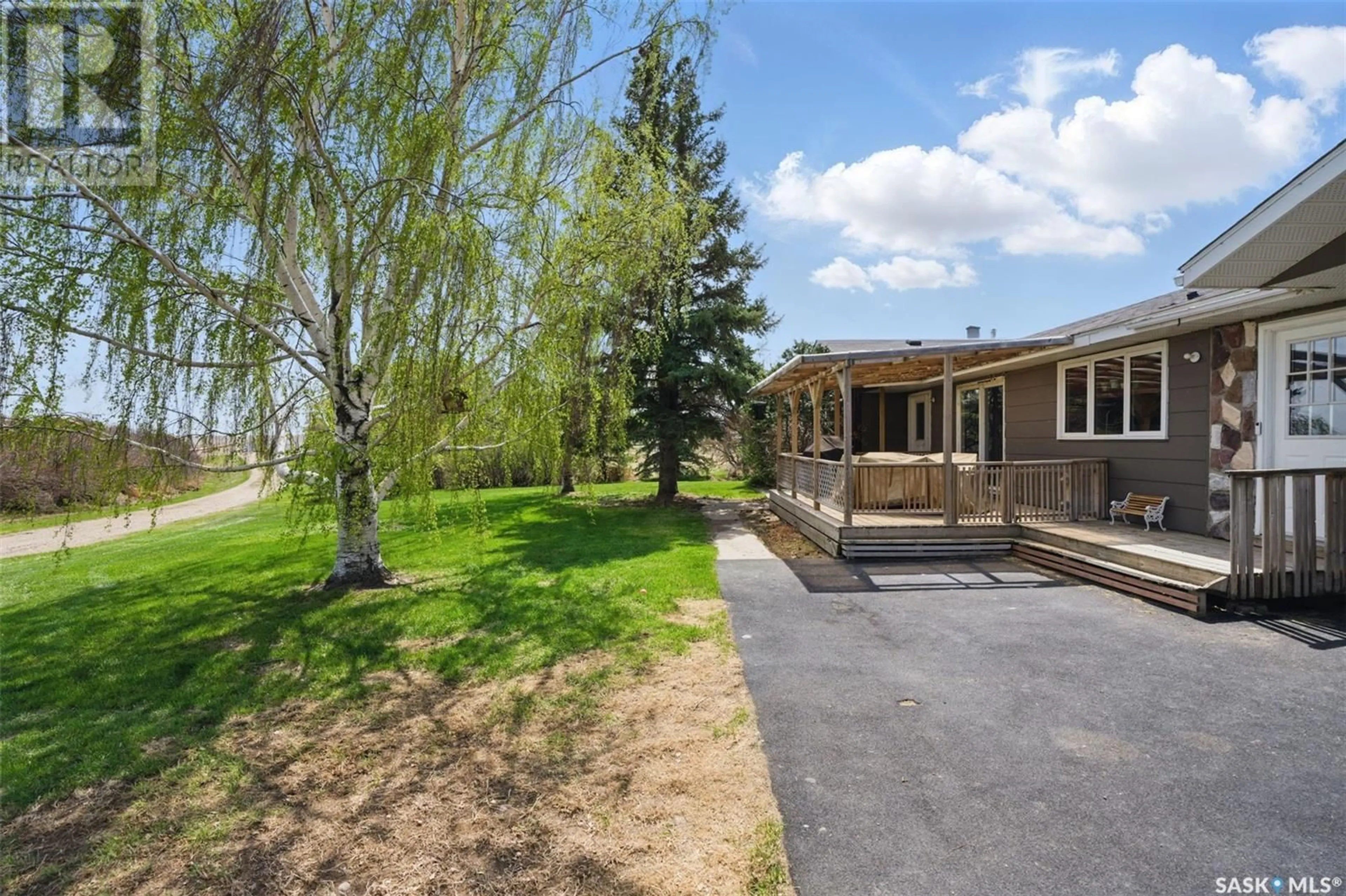 Patio, water/lake/river/ocean view for THONER ACREAGE, Morris Rm No. 312 Saskatchewan S0K4Y0