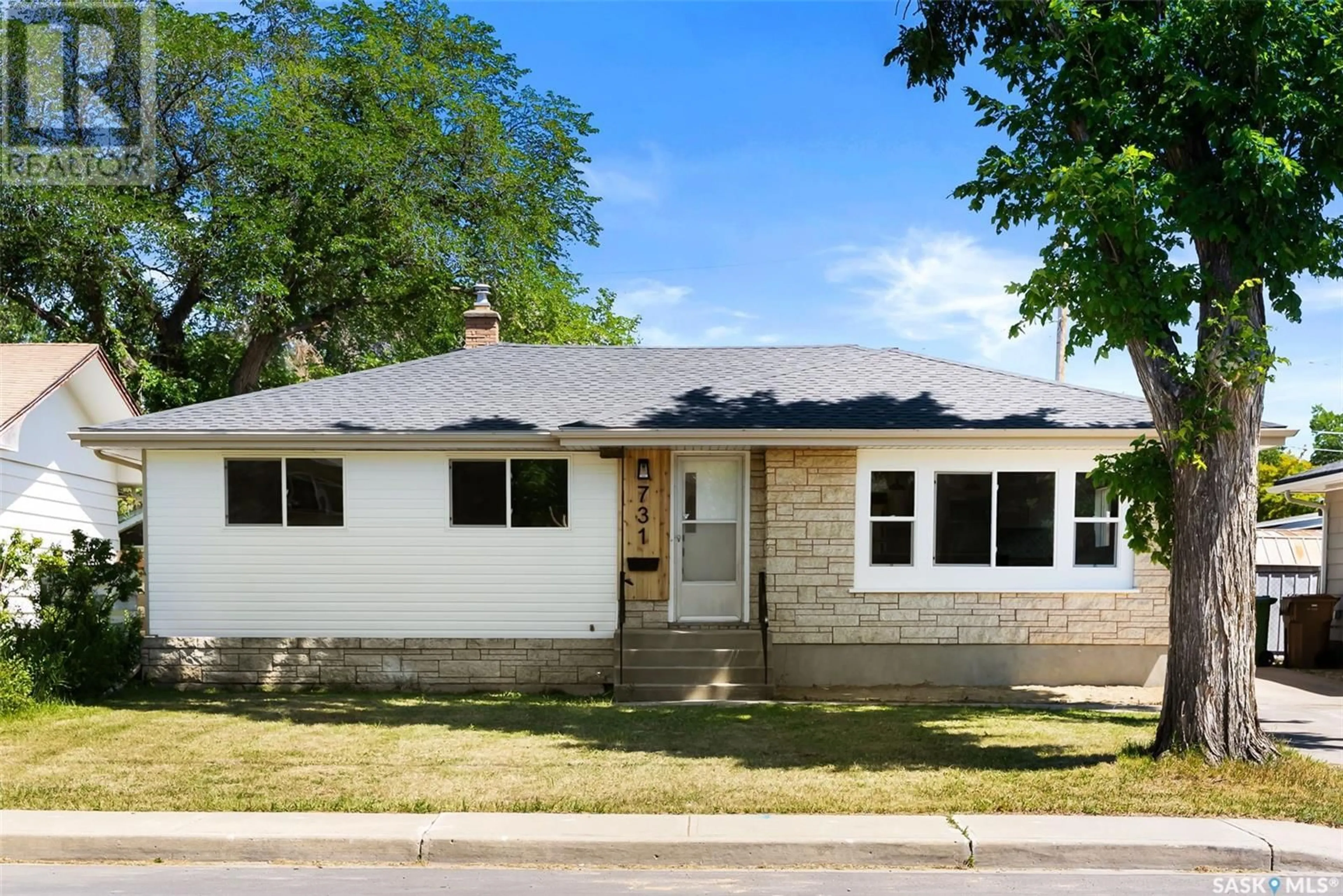 Home with brick exterior material, street for 731 CONNAUGHT STREET, Regina Saskatchewan S4T4S5