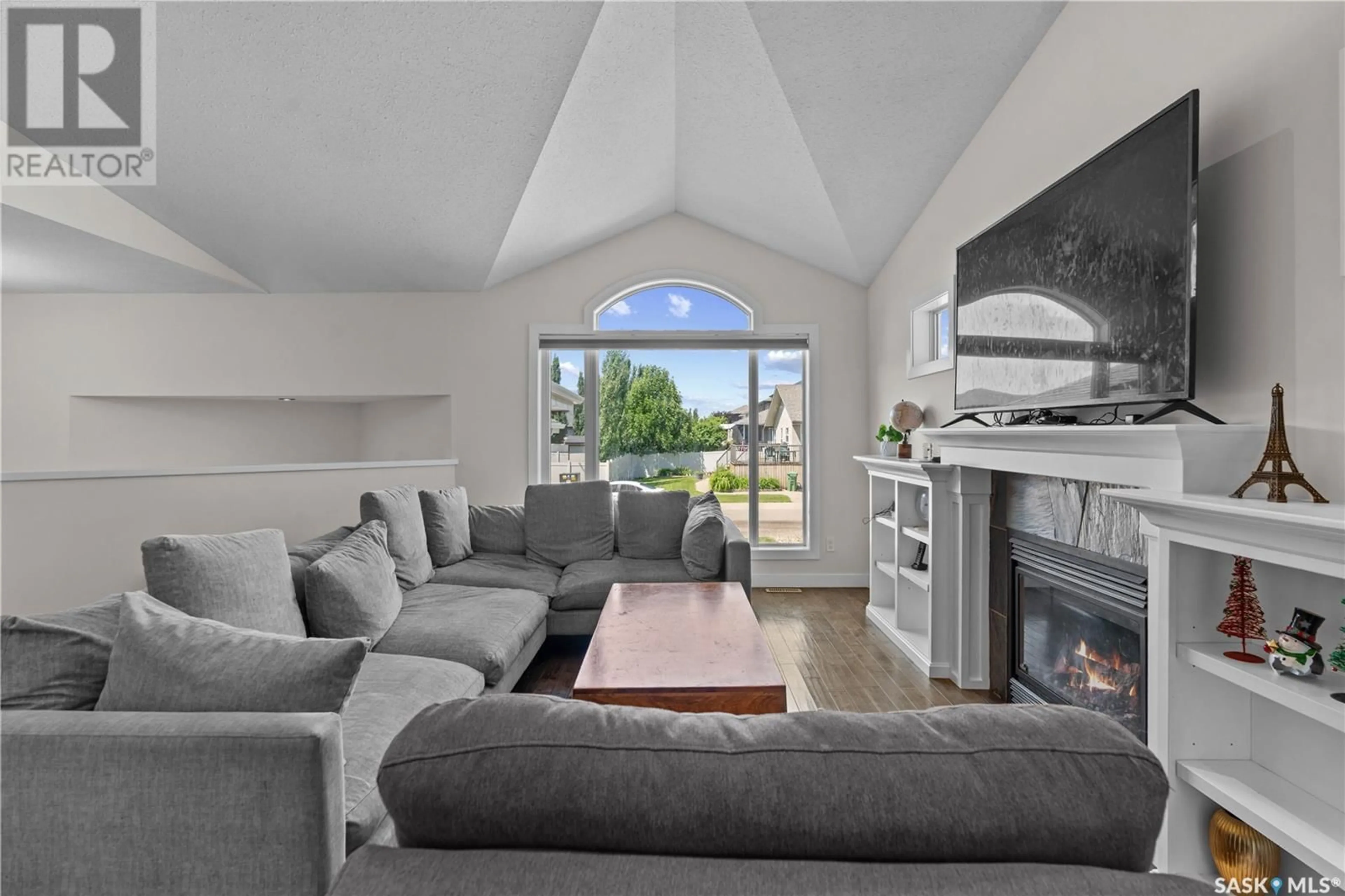 Living room with furniture, unknown for 4569 HAMES CRESCENT, Regina Saskatchewan S4W0B5