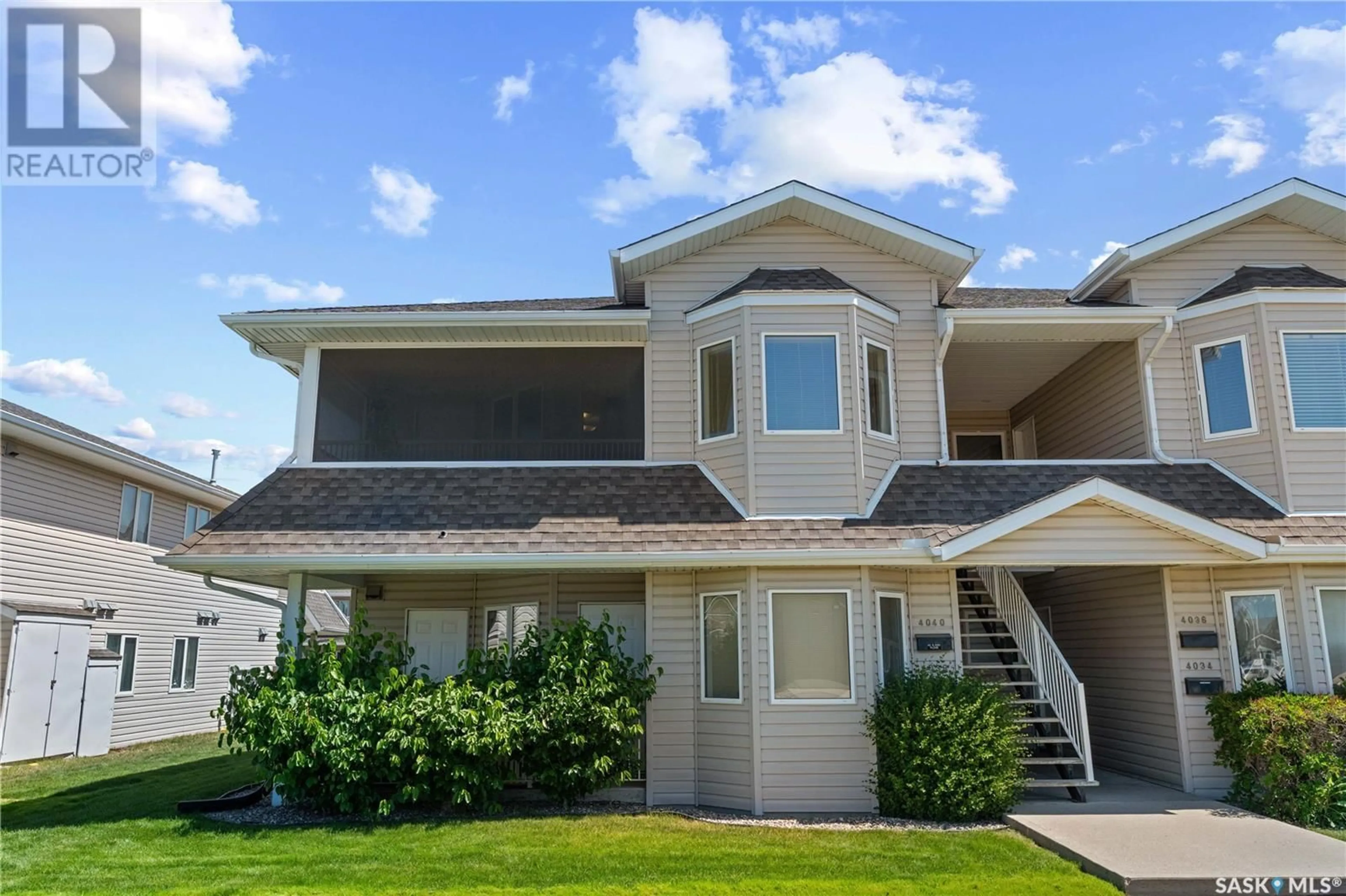 Home with vinyl exterior material, unknown for 4040 BUCKINGHAM DRIVE, Regina Saskatchewan S4V3A9