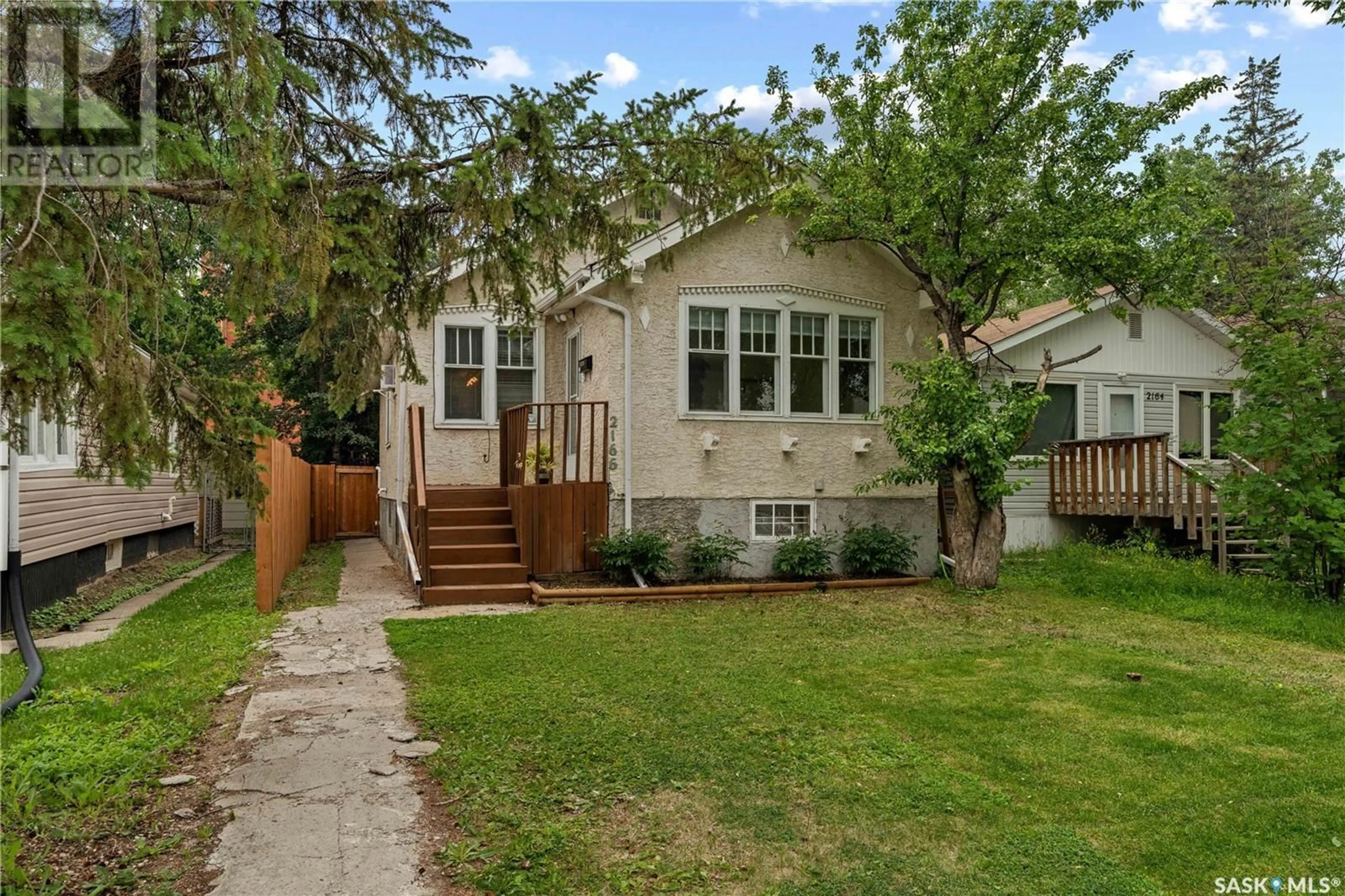 Home with vinyl exterior material, street for 2166 WALLACE STREET, Regina Saskatchewan S4N4A5