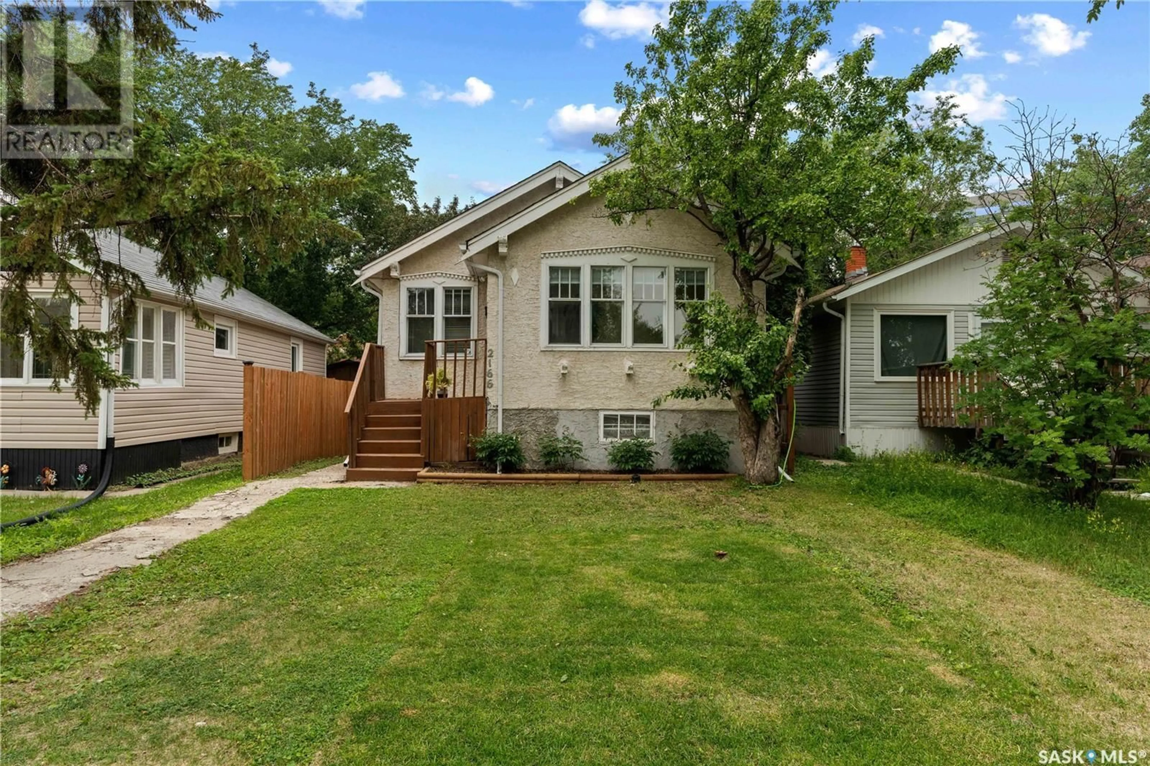 Home with vinyl exterior material, street for 2166 WALLACE STREET, Regina Saskatchewan S4N4A5