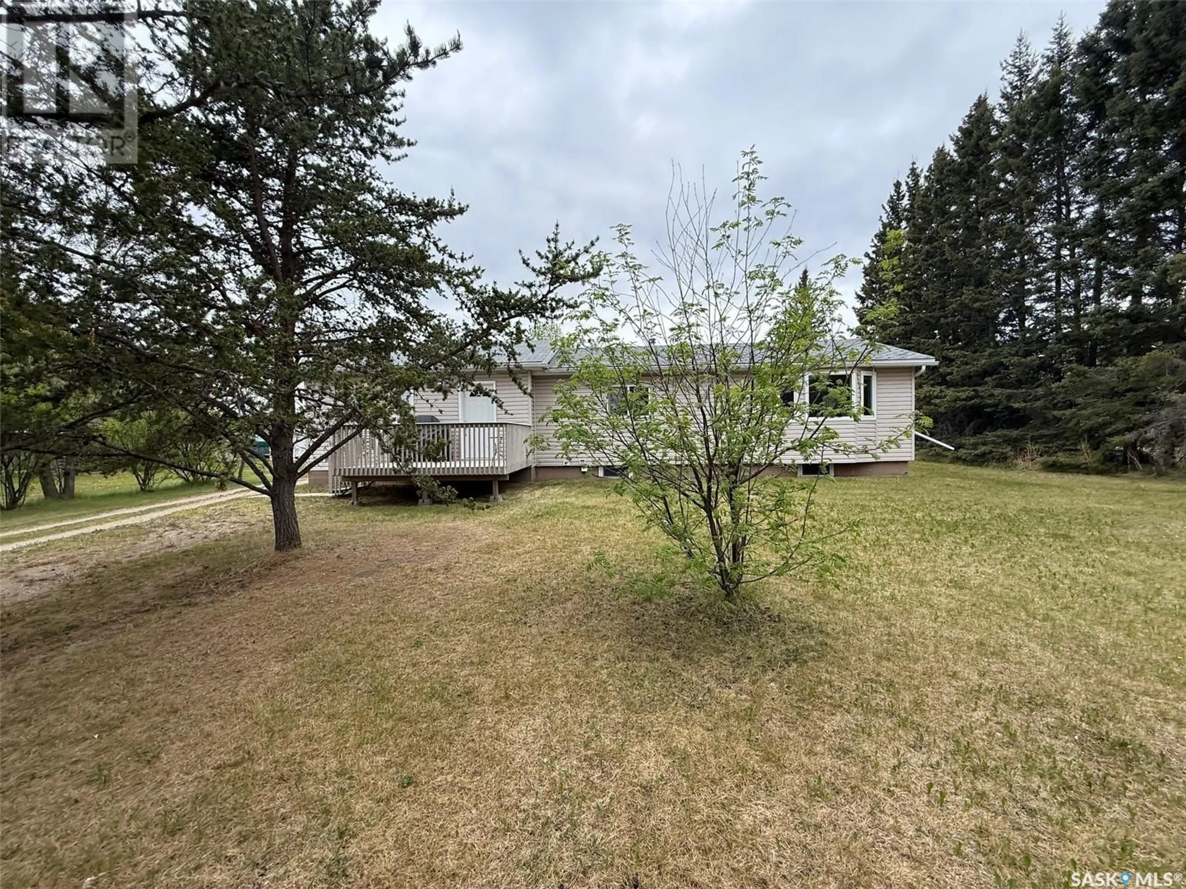 A pic from outside/outdoor area/front of a property/back of a property/a pic from drone, forest/trees view for 18 LARSON STREET, Paddockwood Rm No. 520 Saskatchewan S0J0N0