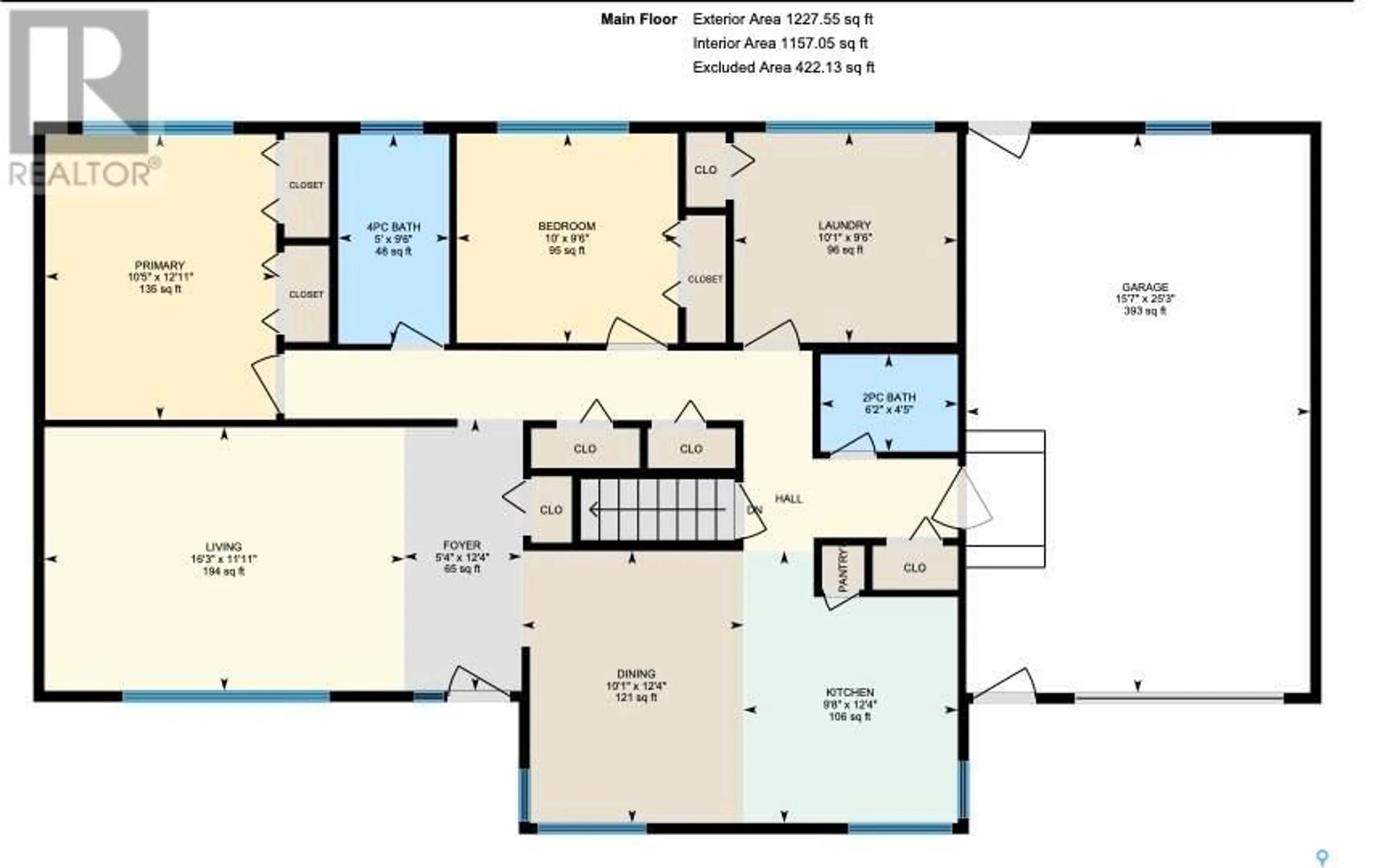 Floor plan for 224 TIMS CRESCENT, Swift Current Saskatchewan S9H4K8
