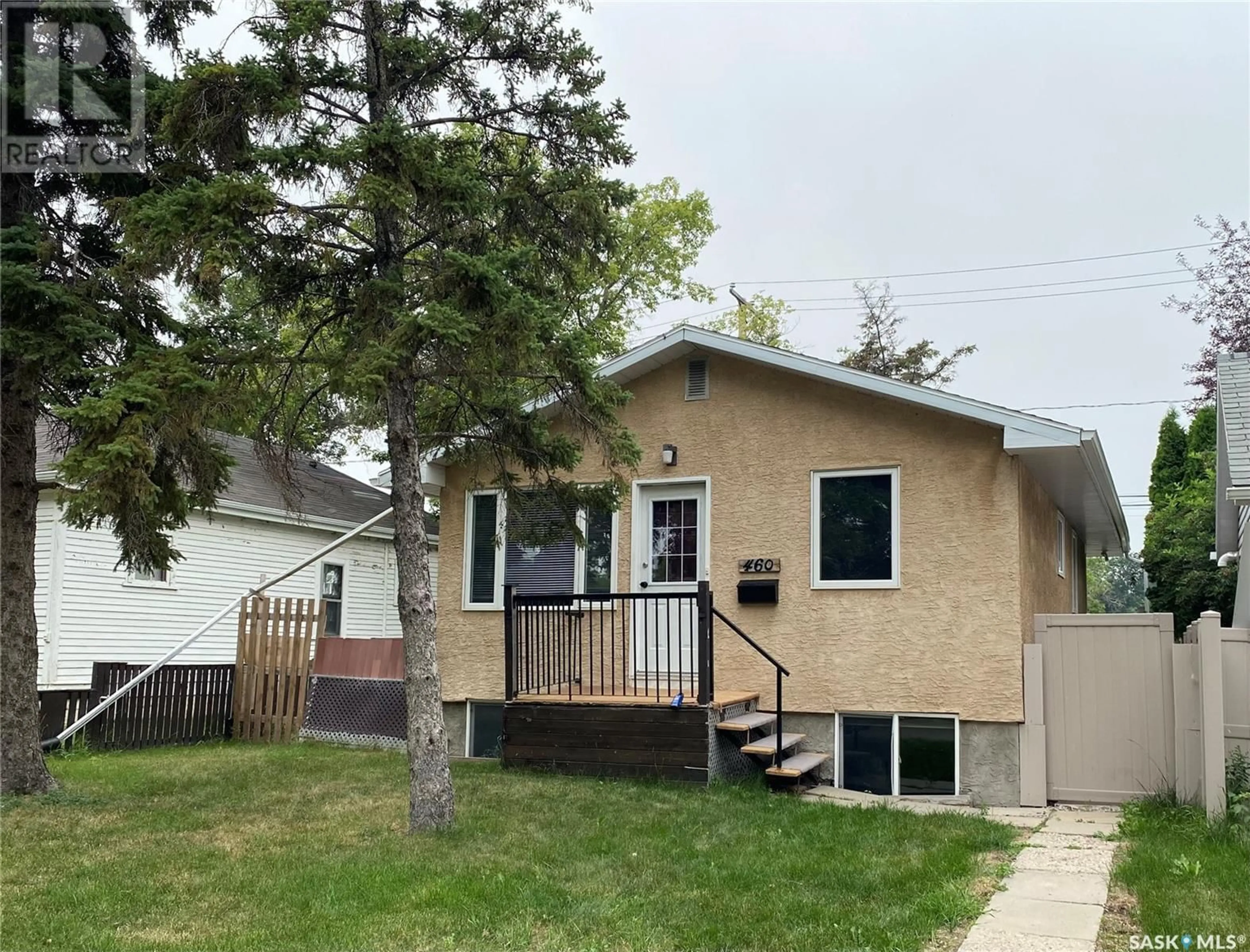 Home with vinyl exterior material, street for 460 WASCANA STREET, Regina Saskatchewan S4R4H9