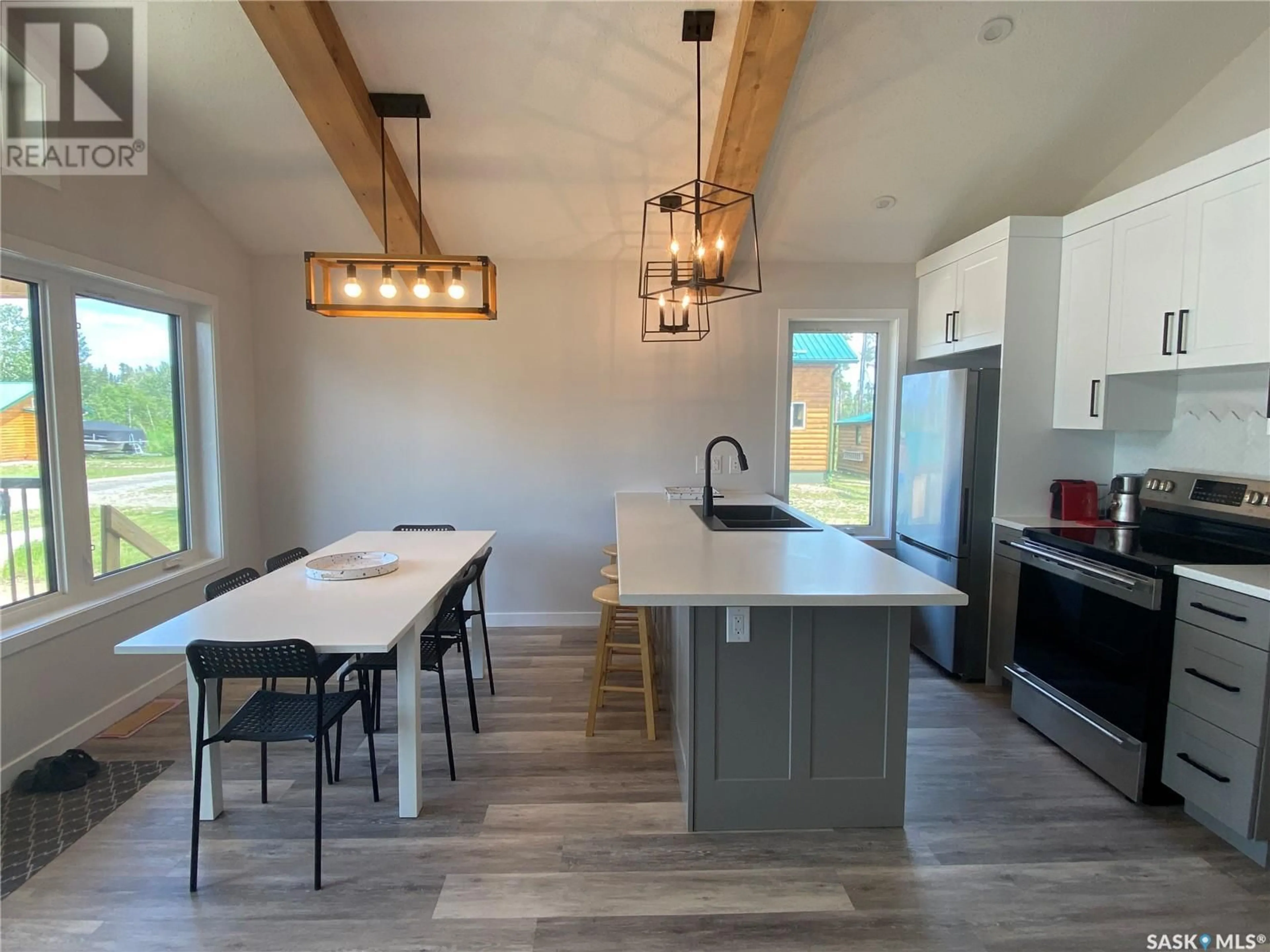 Open concept kitchen, unknown for 900 SANDY SHORE ROAD, Northern Admin District Saskatchewan S0J1L0