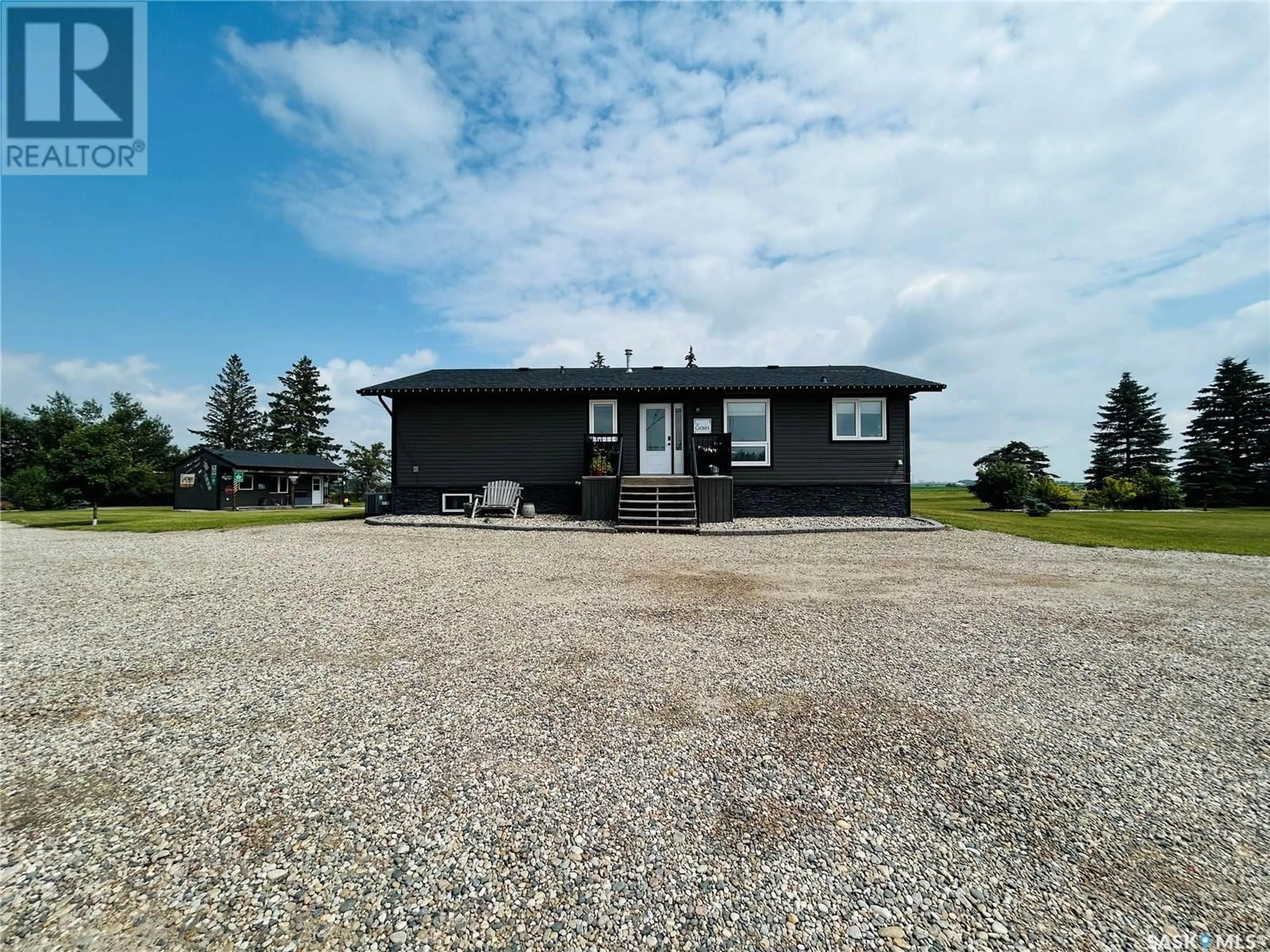 A pic from outside/outdoor area/front of a property/back of a property/a pic from drone, unknown for GROSE ACREAGE, Moosomin Rm No. 121 Saskatchewan S0G3N0