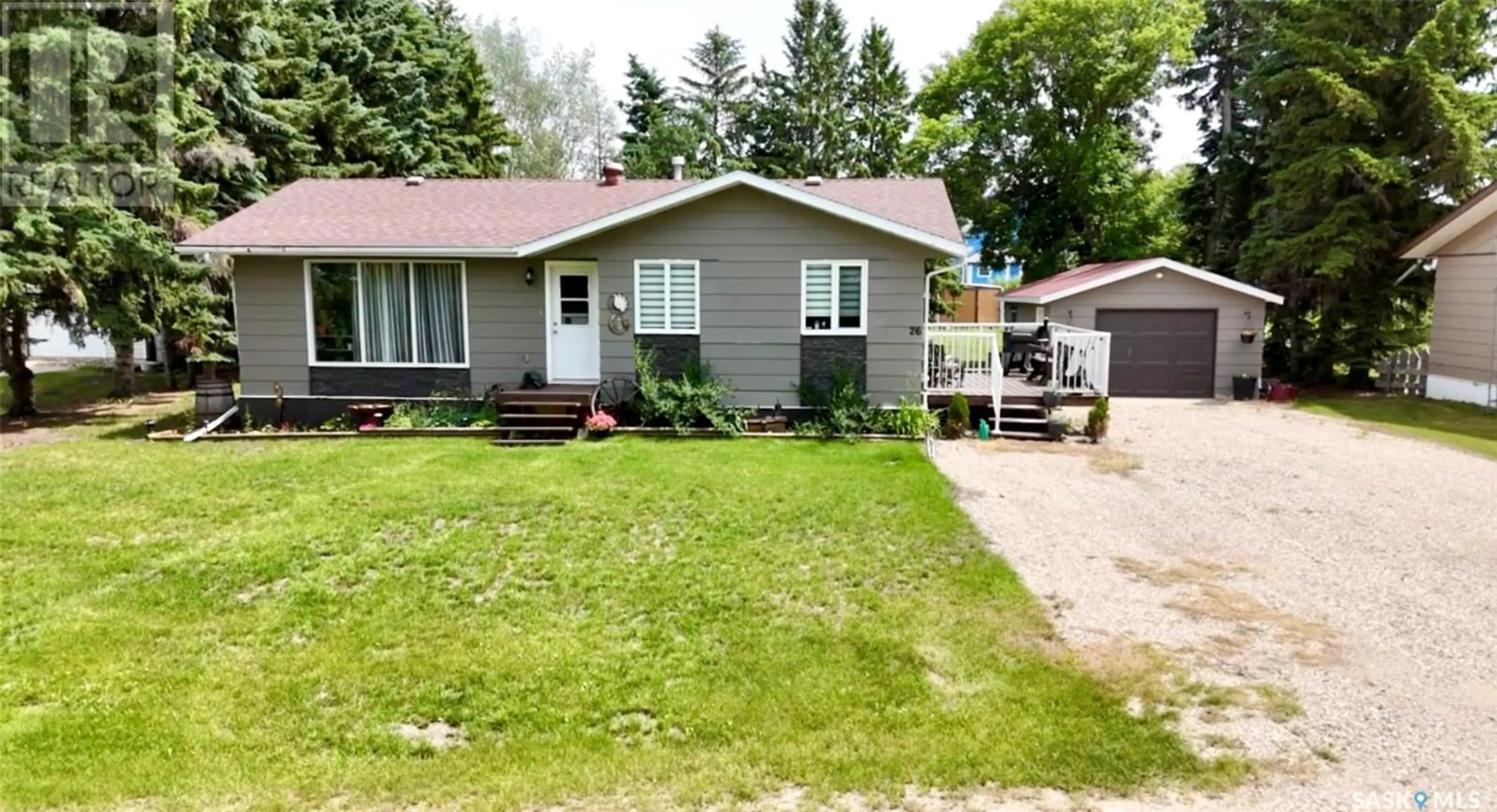 Home with vinyl exterior material, street for 26 NOEL STREET, Dubuc Saskatchewan S0A0R0