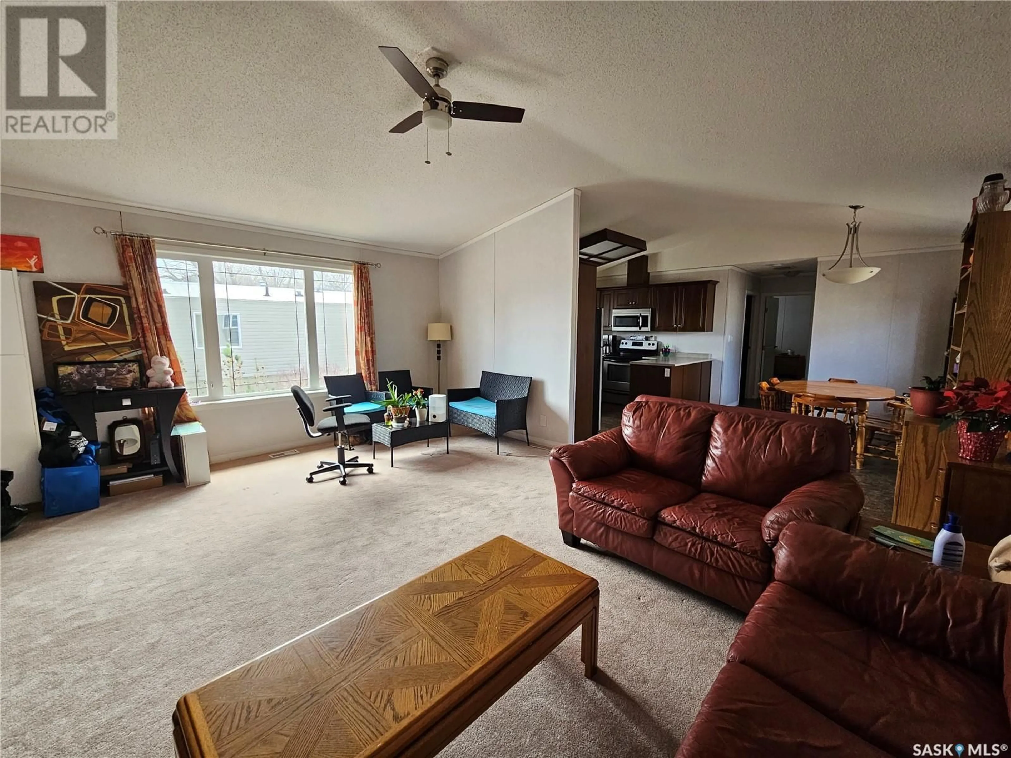 Living room with furniture, unknown for 10 FOUR SEASONS TRAILER COURT, Shaunavon Saskatchewan S0N2M0