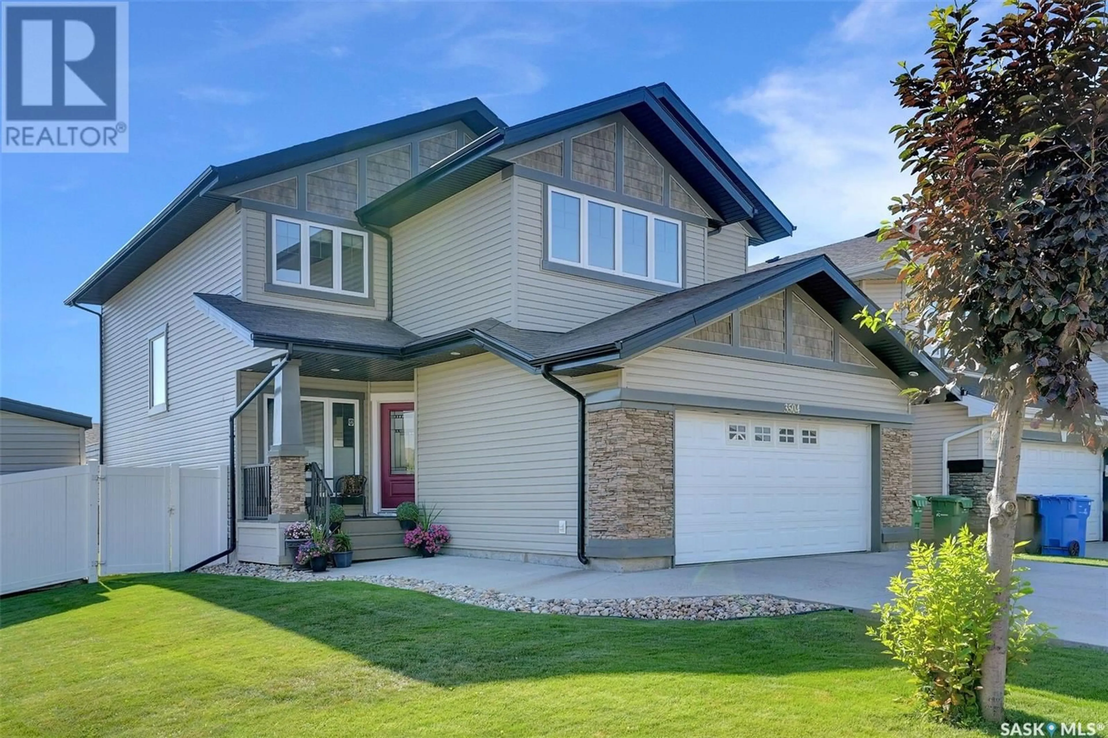 Home with brick exterior material, street for 3504 GREEN BANK ROAD, Regina Saskatchewan S4V1M3