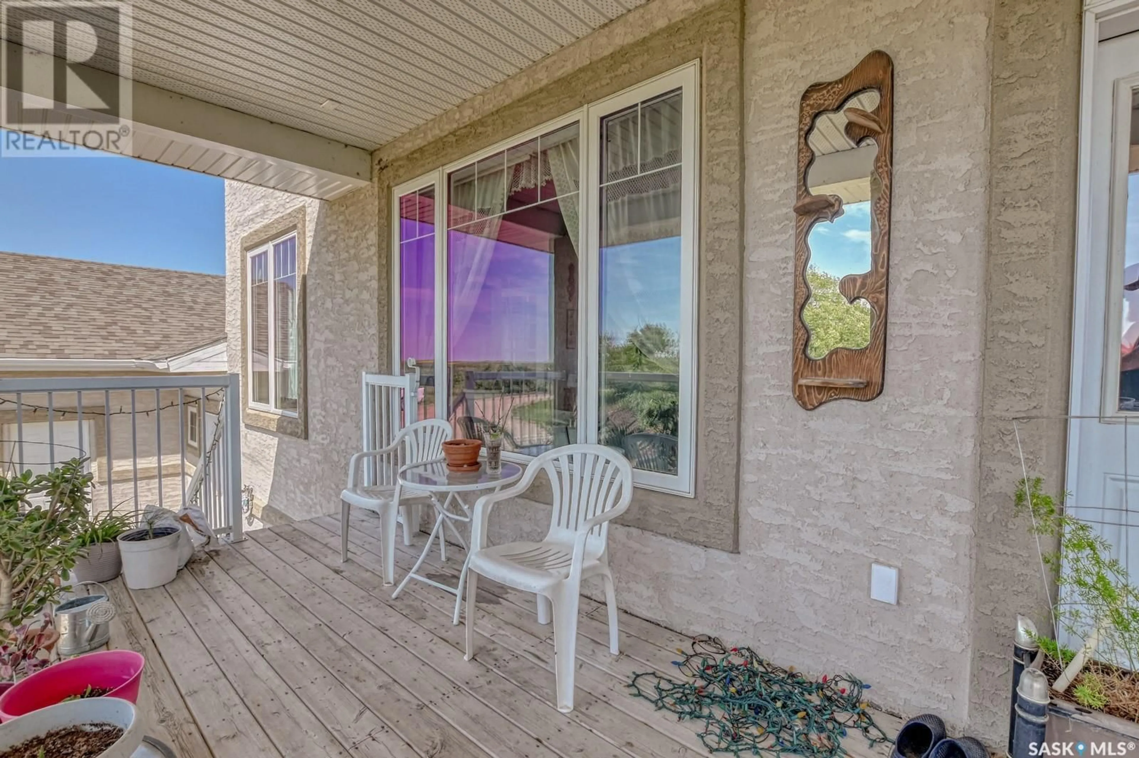 Patio, water/lake/river/ocean view for COUNIOS ACREAGE, Lumsden Rm No. 189 Saskatchewan S0G3C0