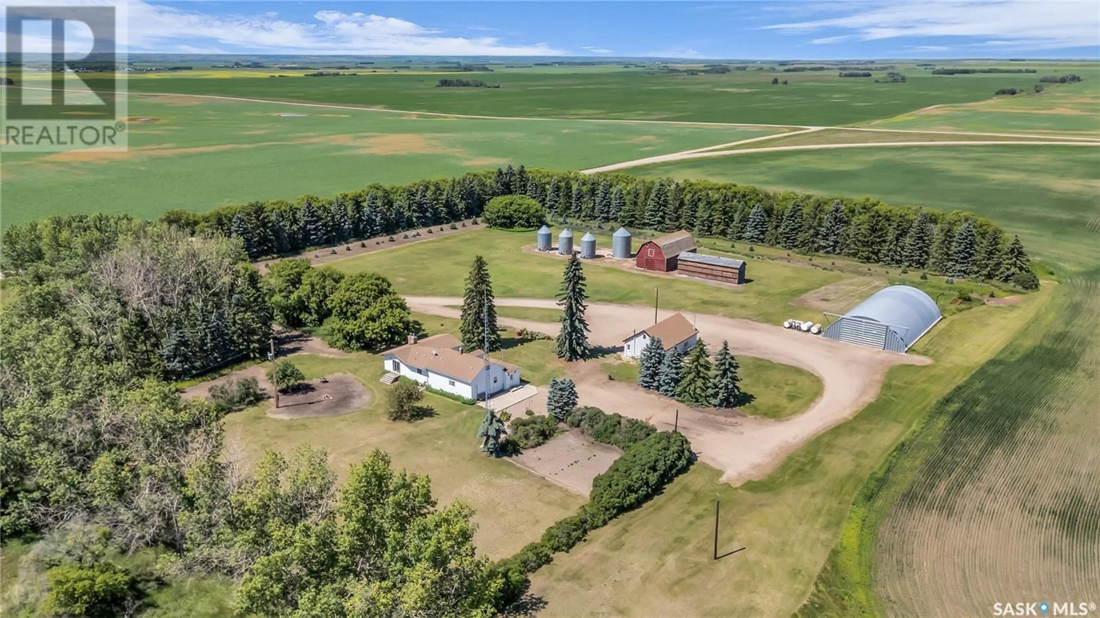 A pic from outside/outdoor area/front of a property/back of a property/a pic from drone, unknown for SAWCHUK ACREAGE, Perdue Rm No. 346 Saskatchewan S0K3C0