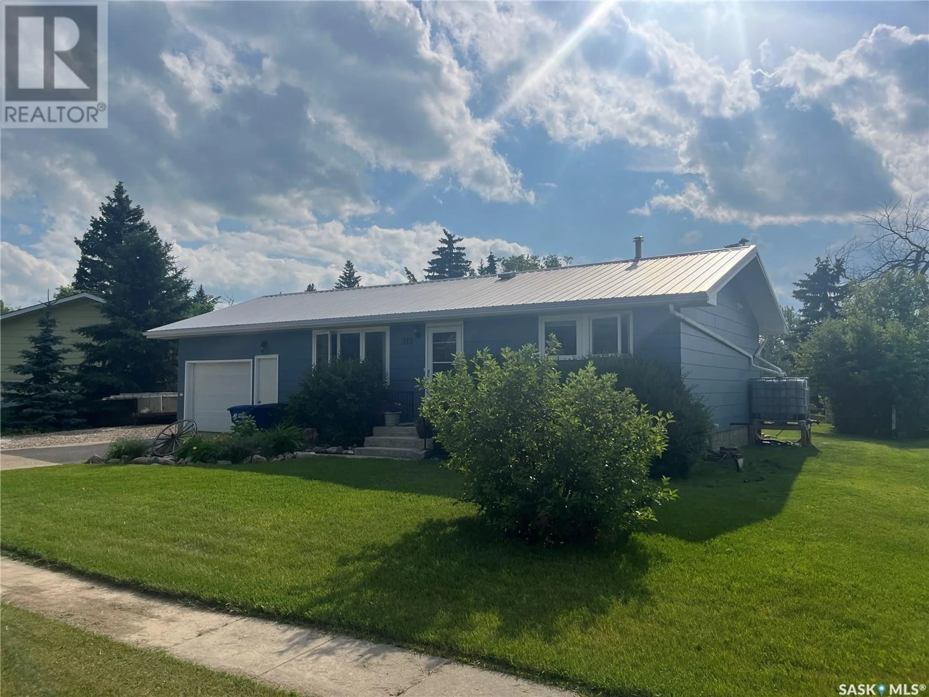 Home with vinyl exterior material, street for 310 MAIN STREET, Abernethy Saskatchewan S0A0V0
