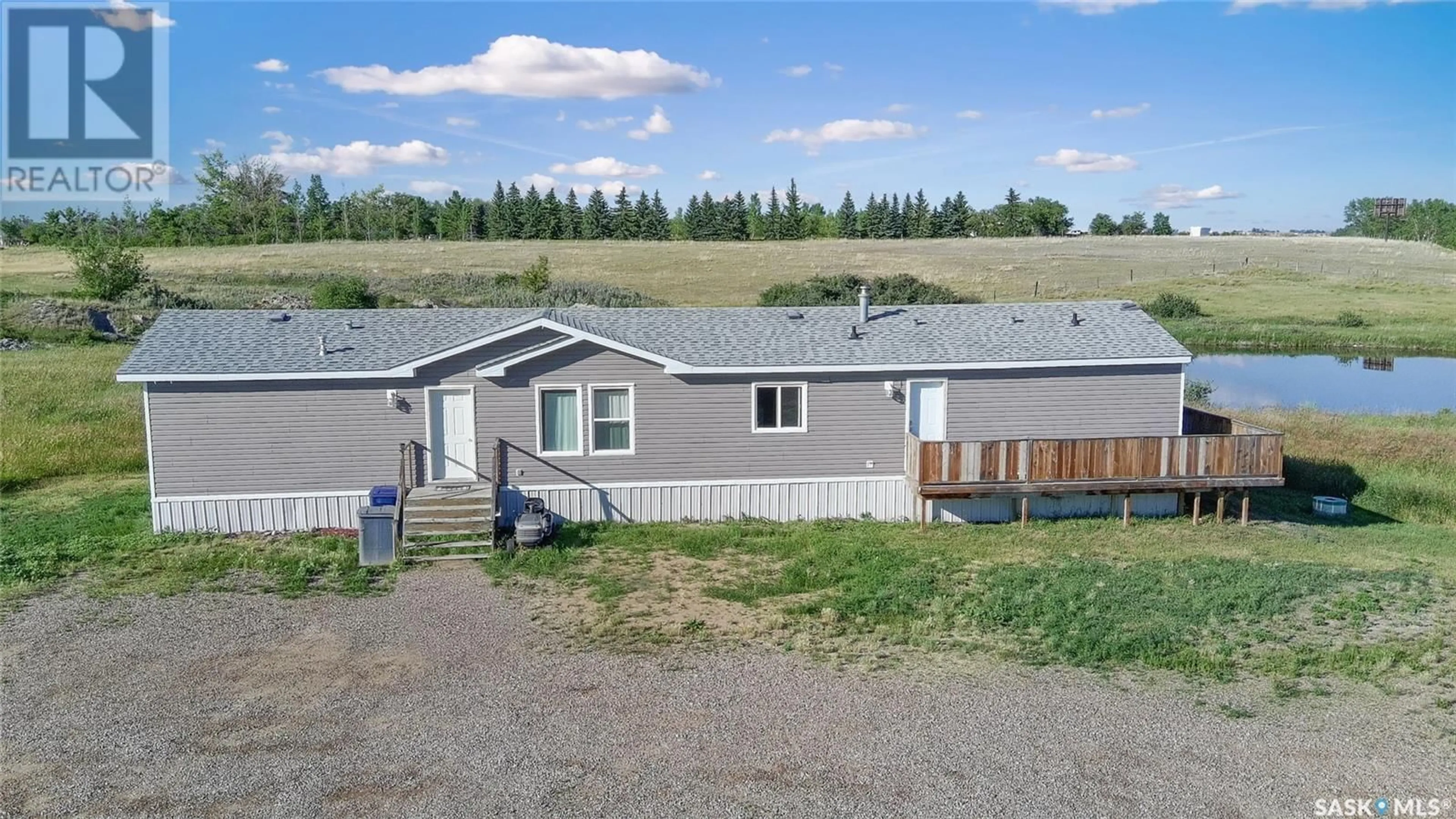 A pic from outside/outdoor area/front of a property/back of a property/a pic from drone, unknown for 129 BELLA DRIVE, Swift Current Saskatchewan S9H5T6