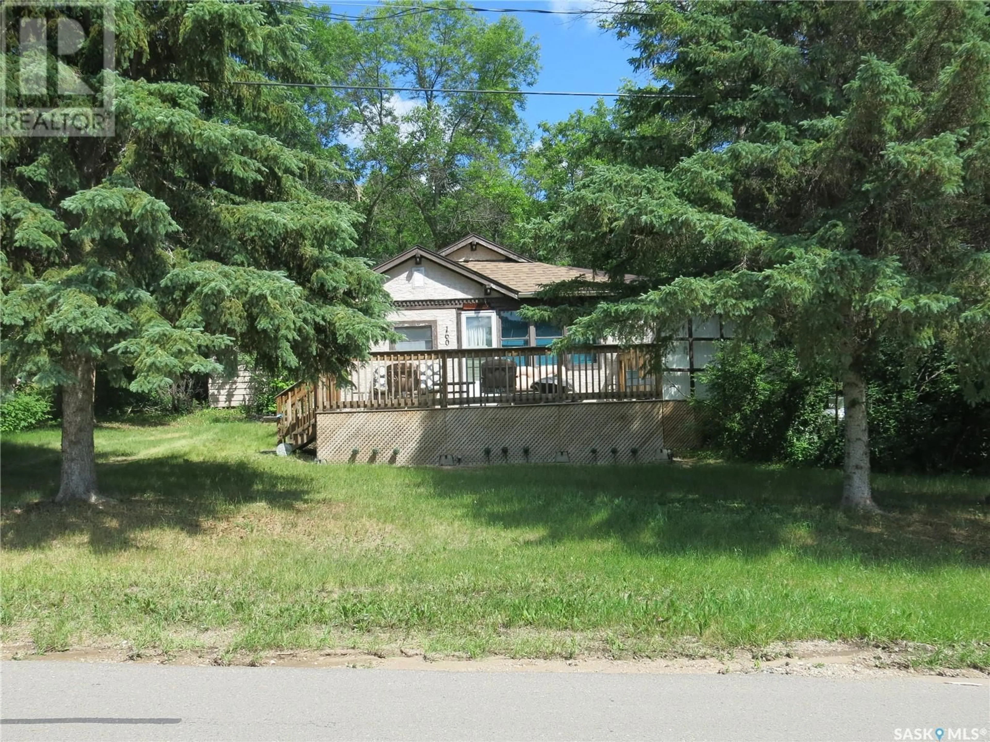 A pic from outside/outdoor area/front of a property/back of a property/a pic from drone, street for 160 CHERRY STREET, Abernethy Rm No. 186 Saskatchewan S0G2Y0